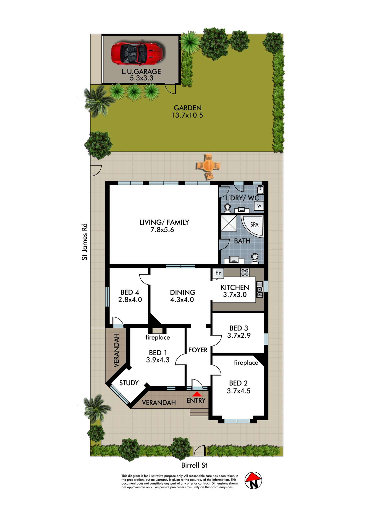 Floorplan of Homely house listing, 2 Birrell Street, Bondi Junction NSW 2022