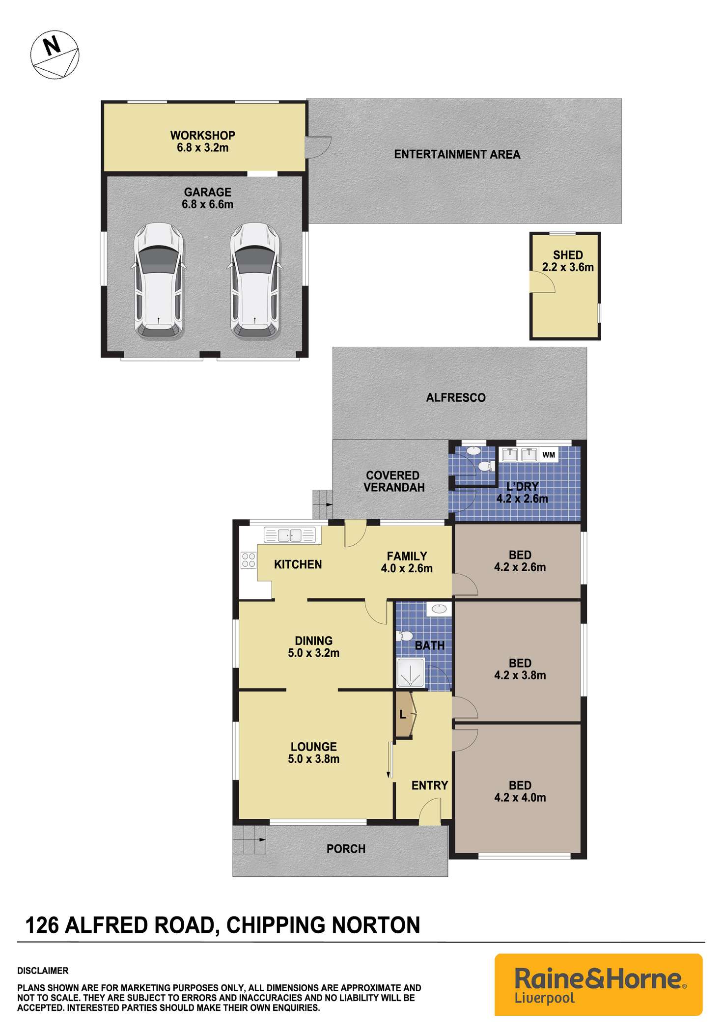 Floorplan of Homely house listing, 126 Alfred Road, Chipping Norton NSW 2170