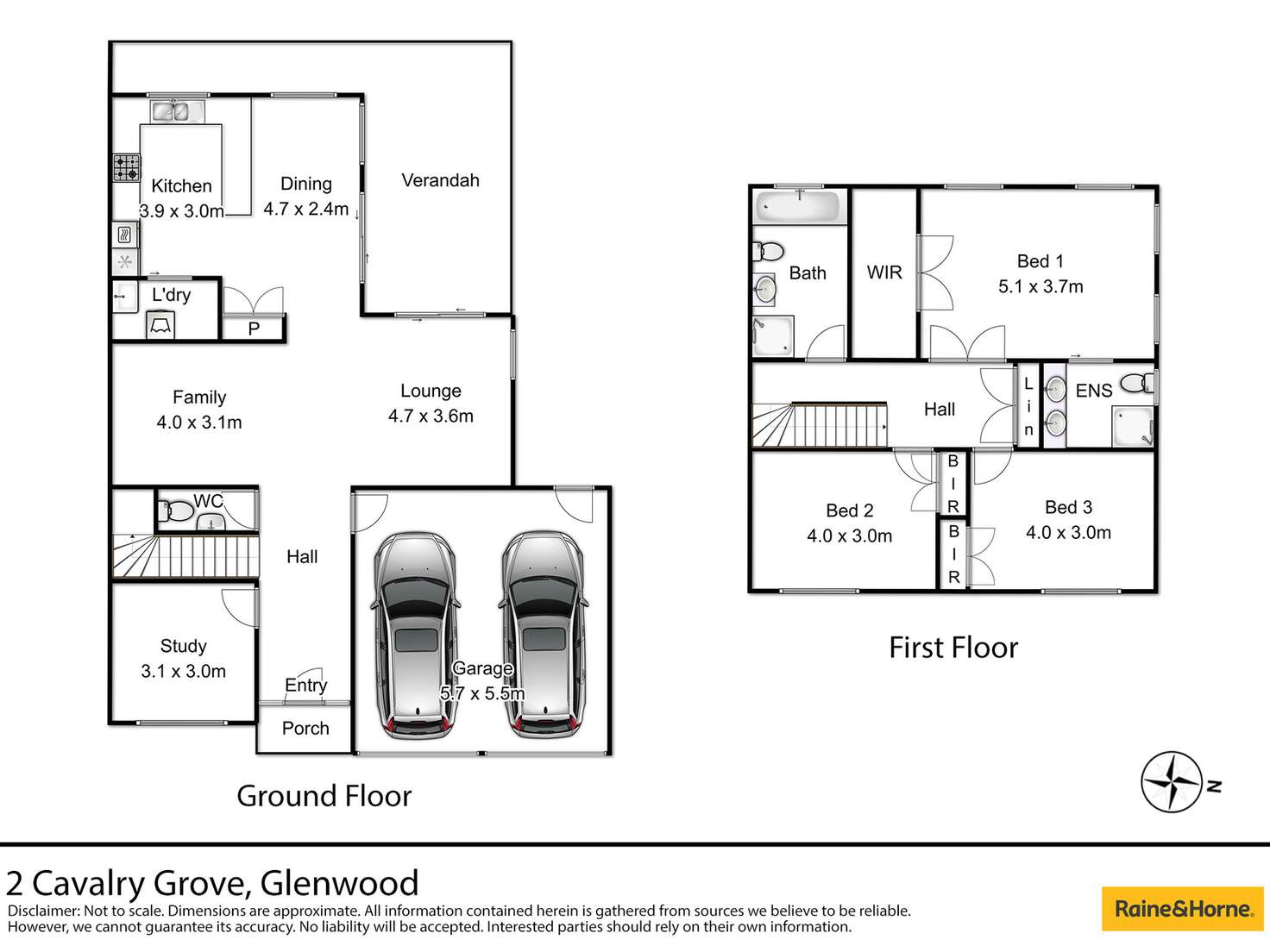 Floorplan of Homely house listing, 2/3 Cavalry Grove, Glenwood NSW 2768