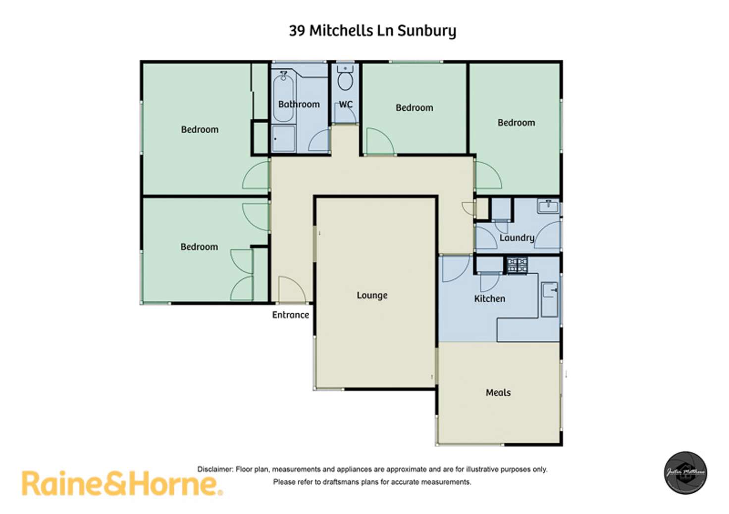 Floorplan of Homely house listing, 39 Mitchells Lane, Sunbury VIC 3429