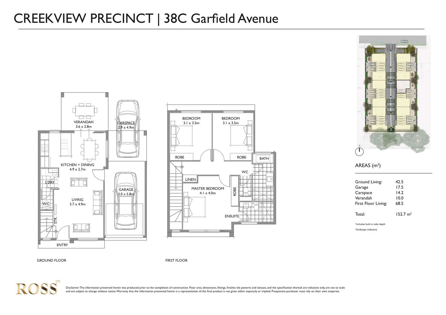 Floorplan of Homely house listing, 38C Garfield Avenue, Kurralta Park SA 5037