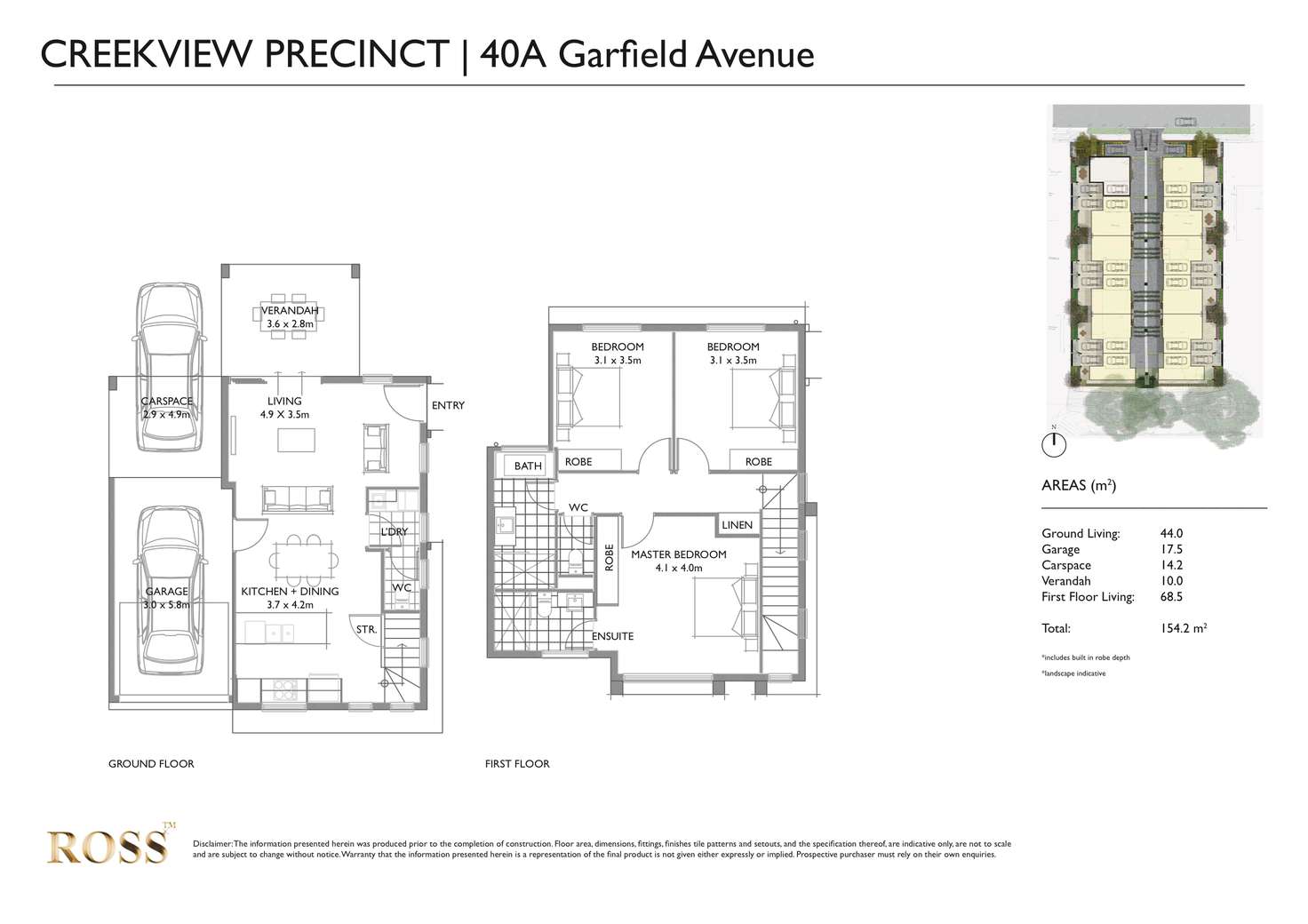 Floorplan of Homely house listing, 40a Garfield Avenue, Kurralta Park SA 5037