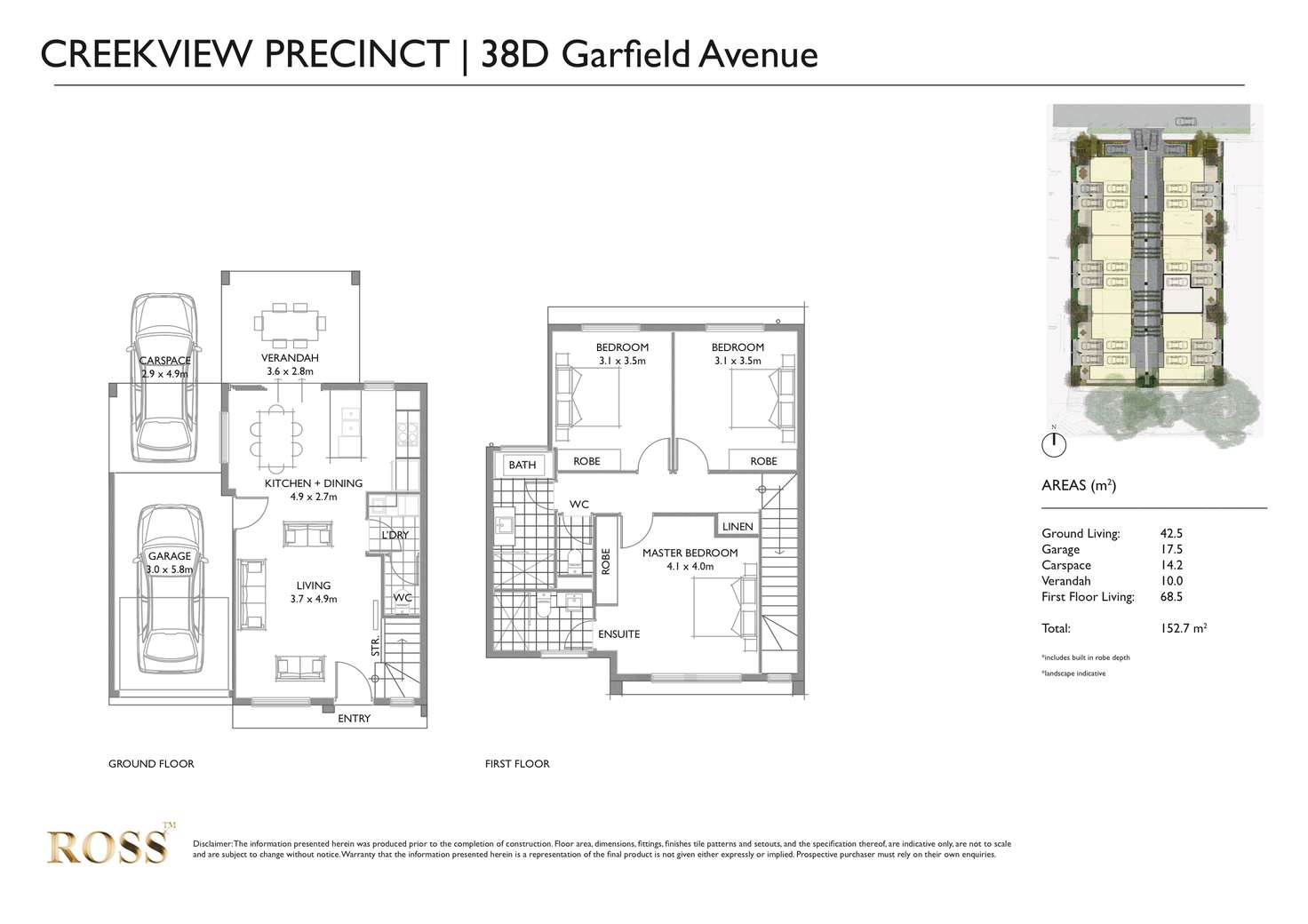 Floorplan of Homely house listing, 38d Garfield Avenue, Kurralta Park SA 5037