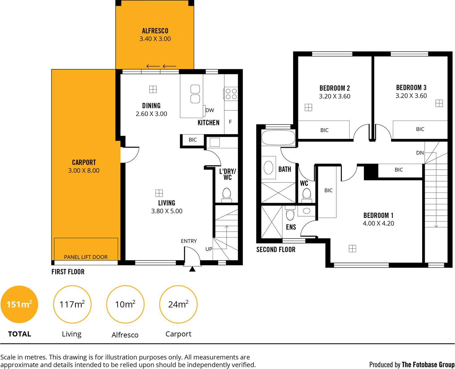 Floorplan of Homely house listing, 40e Garfield Avenue, Kurralta Park SA 5037