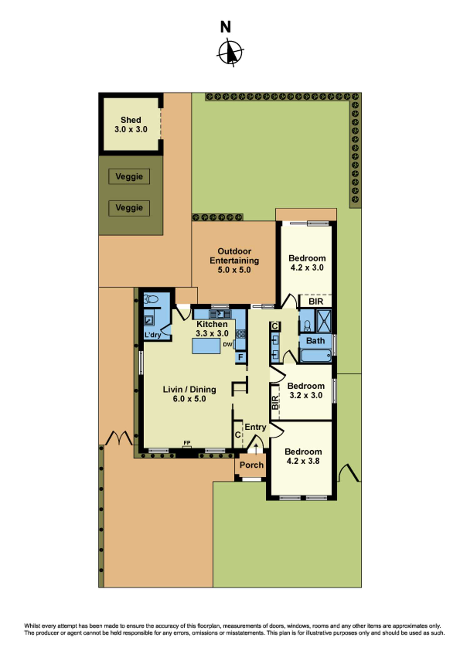 Floorplan of Homely house listing, 7 Salisbury Street, Yarraville VIC 3013