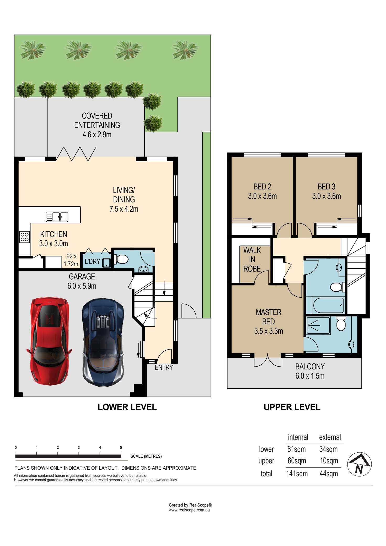 Floorplan of Homely townhouse listing, 6/146 Carmody Road, St Lucia QLD 4067