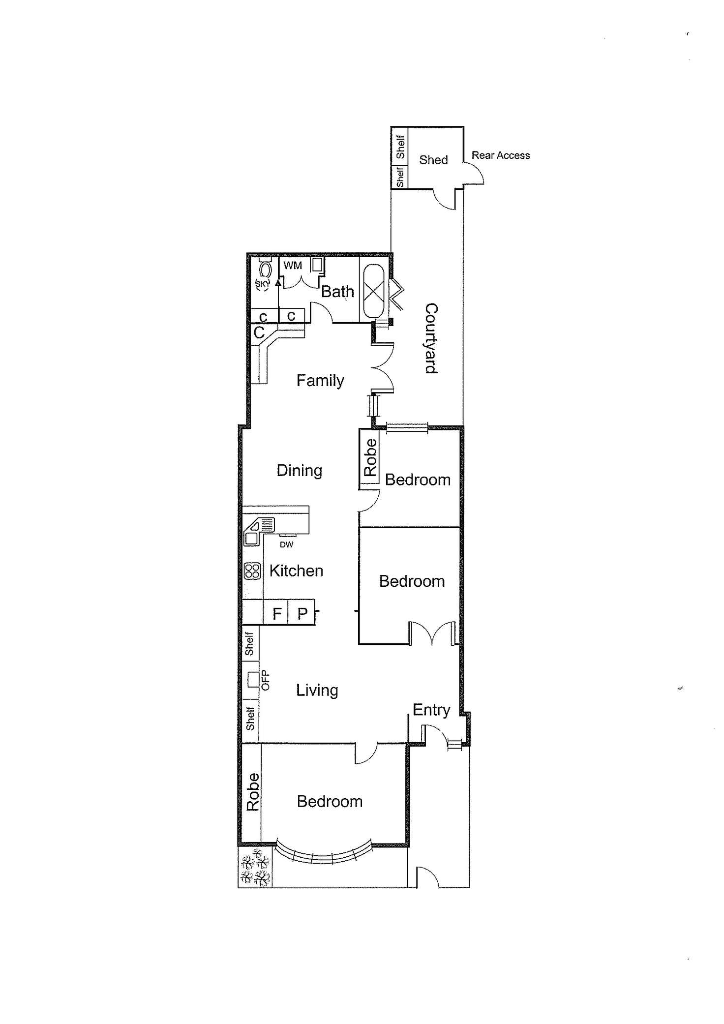 Floorplan of Homely house listing, 172 Pickles Street, South Melbourne VIC 3205