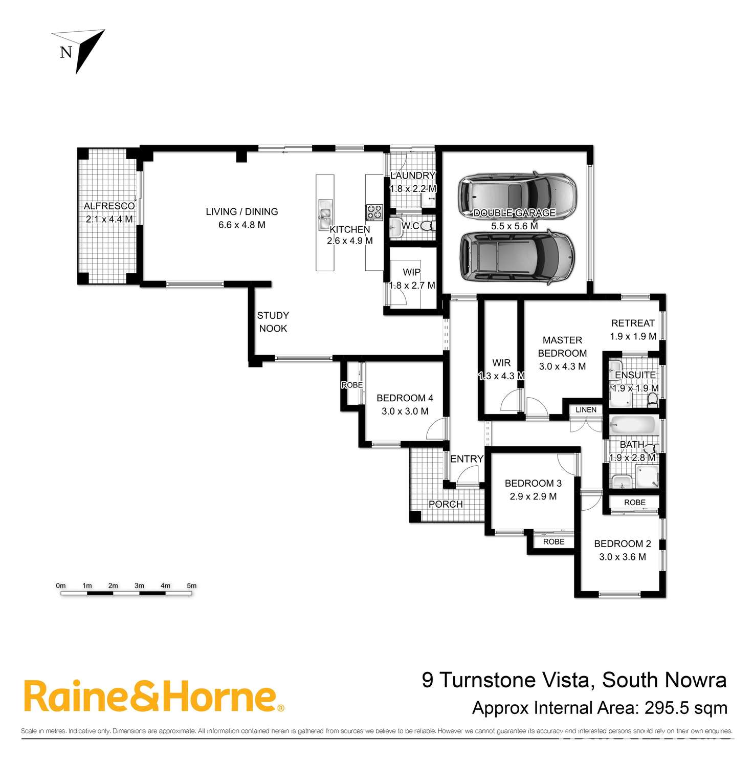 Floorplan of Homely house listing, 9 Turnstone Vista, South Nowra NSW 2541