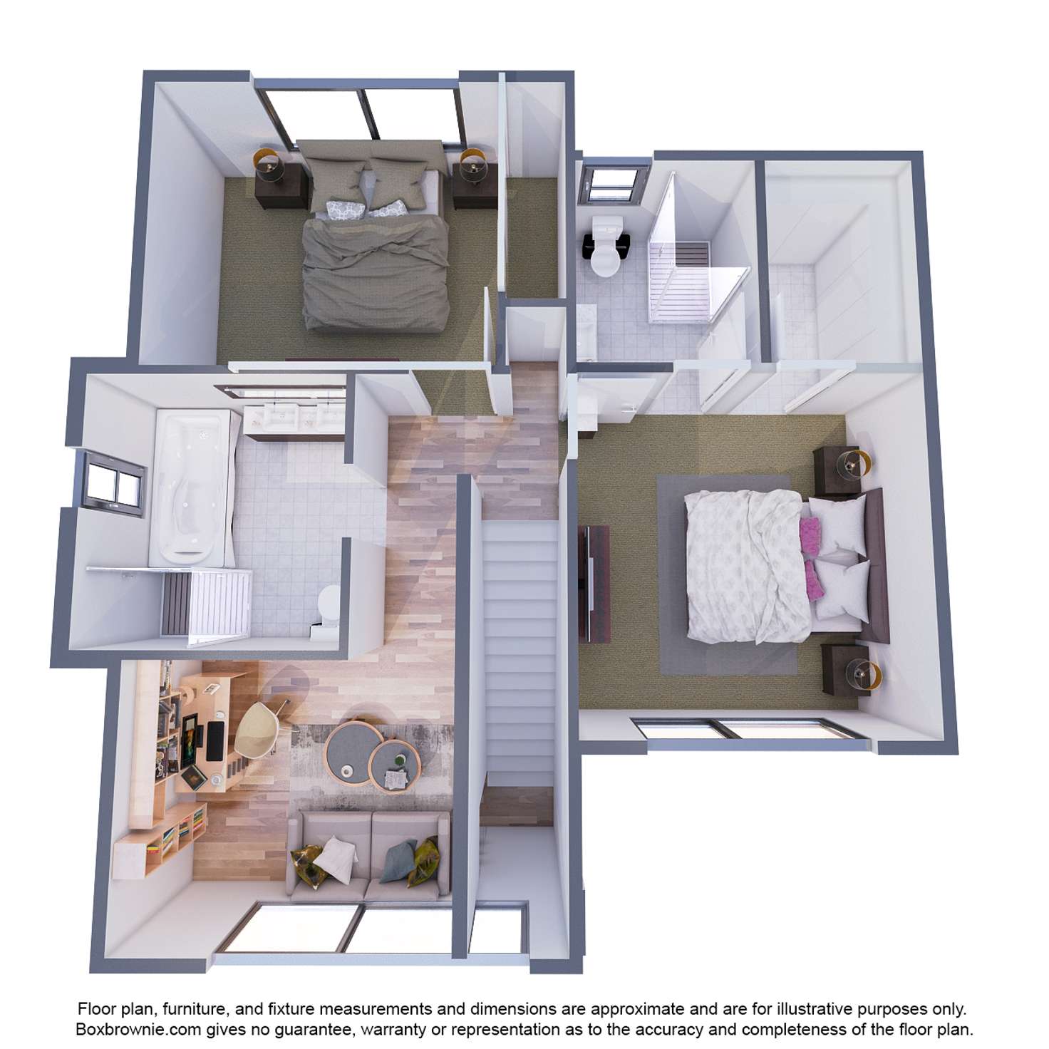 Floorplan of Homely townhouse listing, 9D Kingston Road, Heatherton VIC 3202