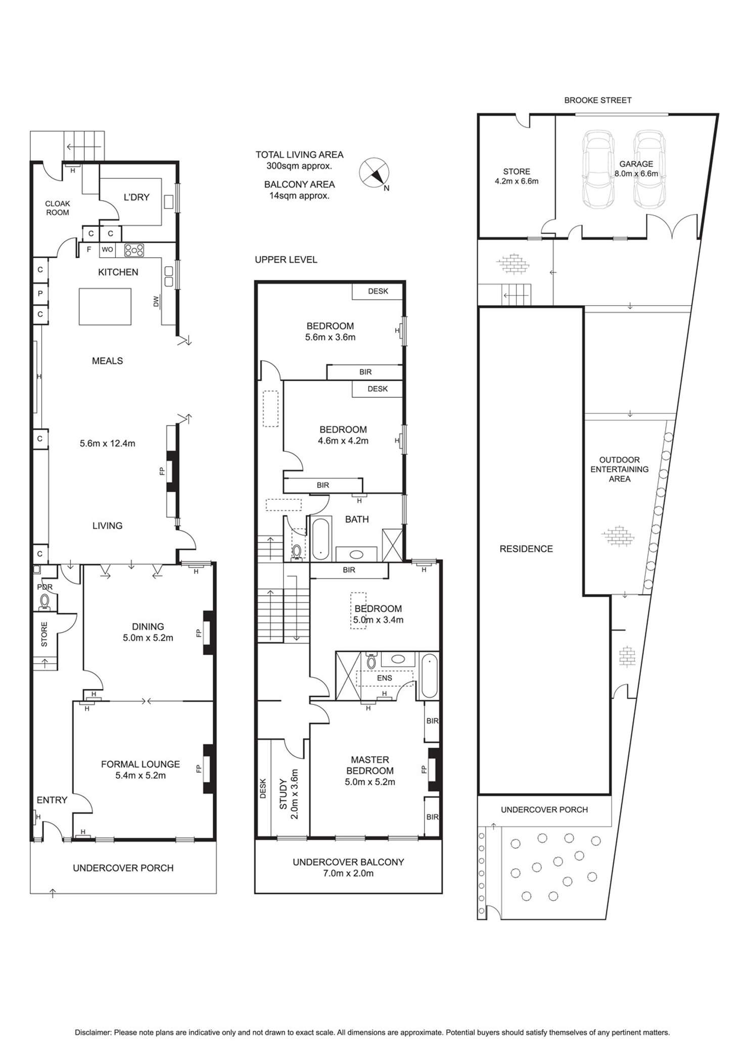 Floorplan of Homely house listing, 93 St Vincent Place, Albert Park VIC 3206