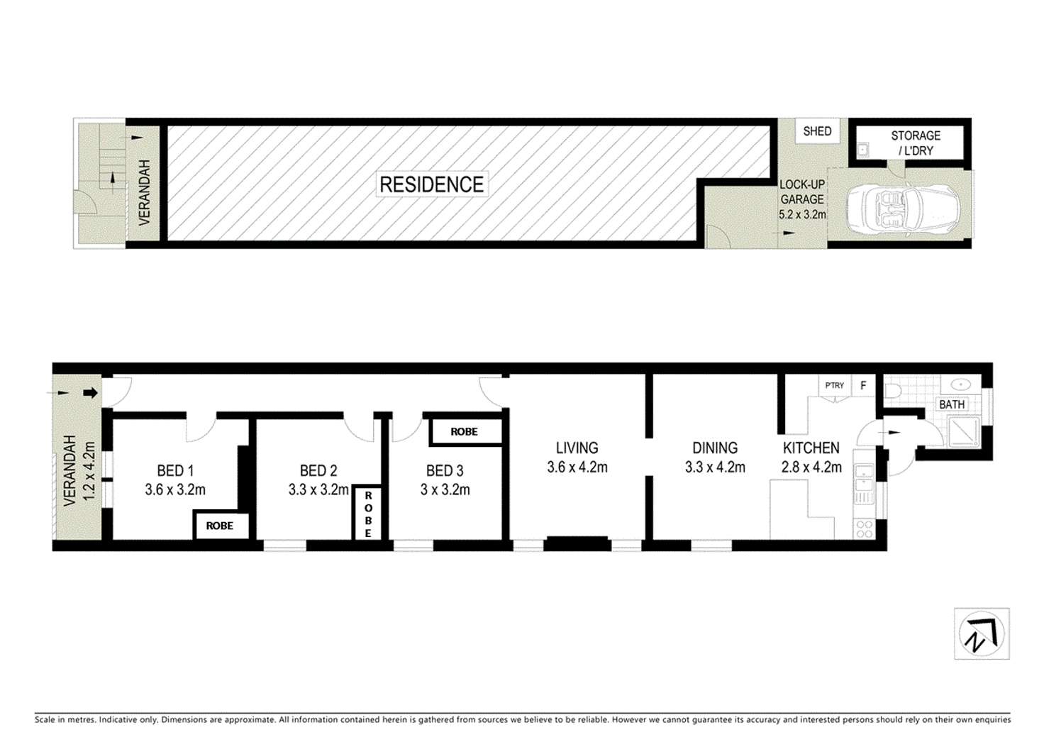 Floorplan of Homely house listing, 57 Park Road, Sydenham NSW 2044