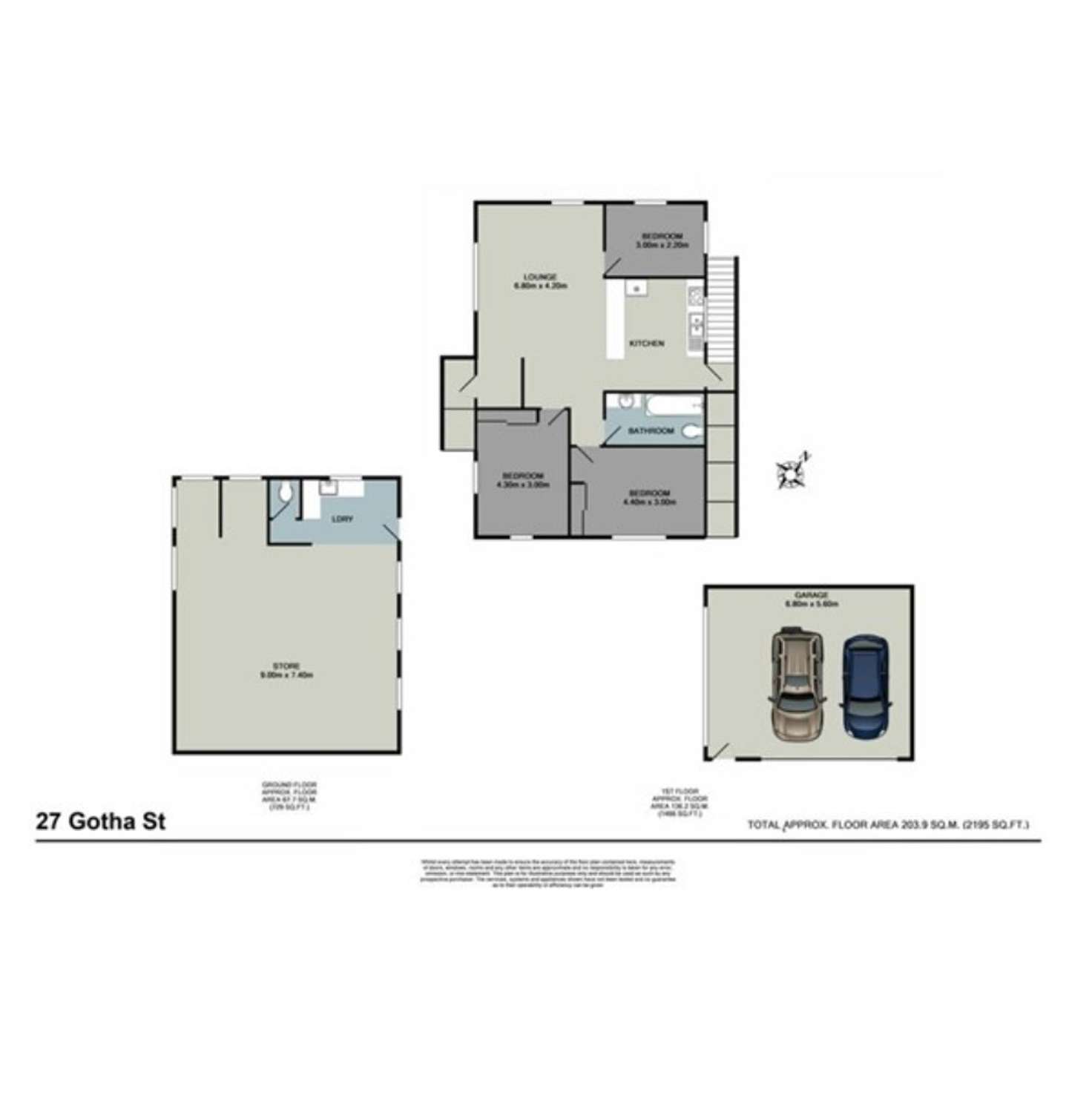 Floorplan of Homely house listing, 27 Gotha Street, Camp Hill QLD 4152