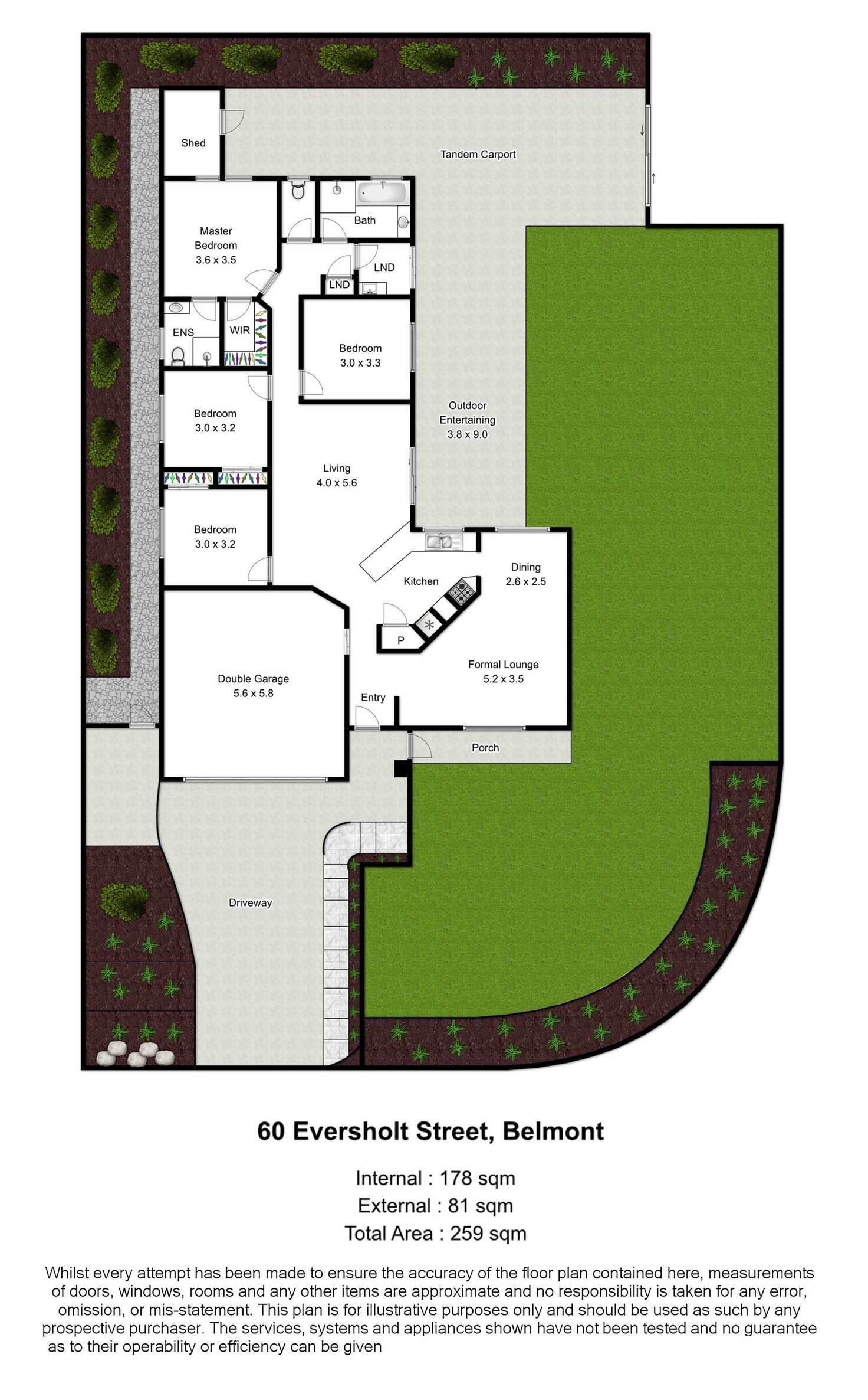 Floorplan of Homely house listing, 60 Eversholt Street, Belmont QLD 4153