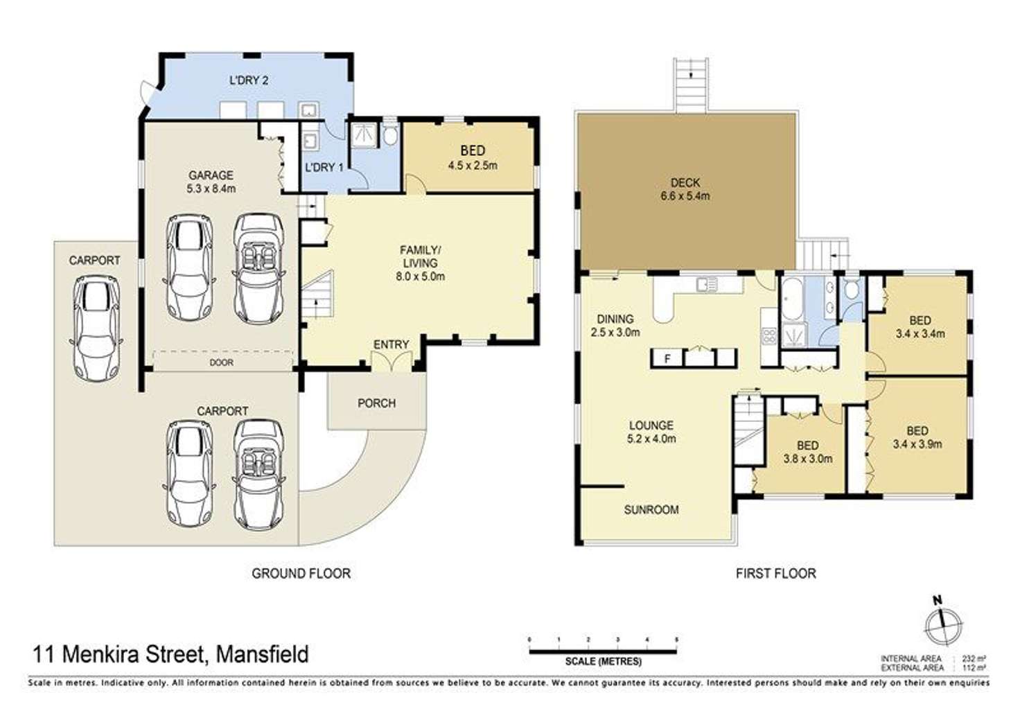 Floorplan of Homely house listing, 11 Menkira Street, Mansfield QLD 4122