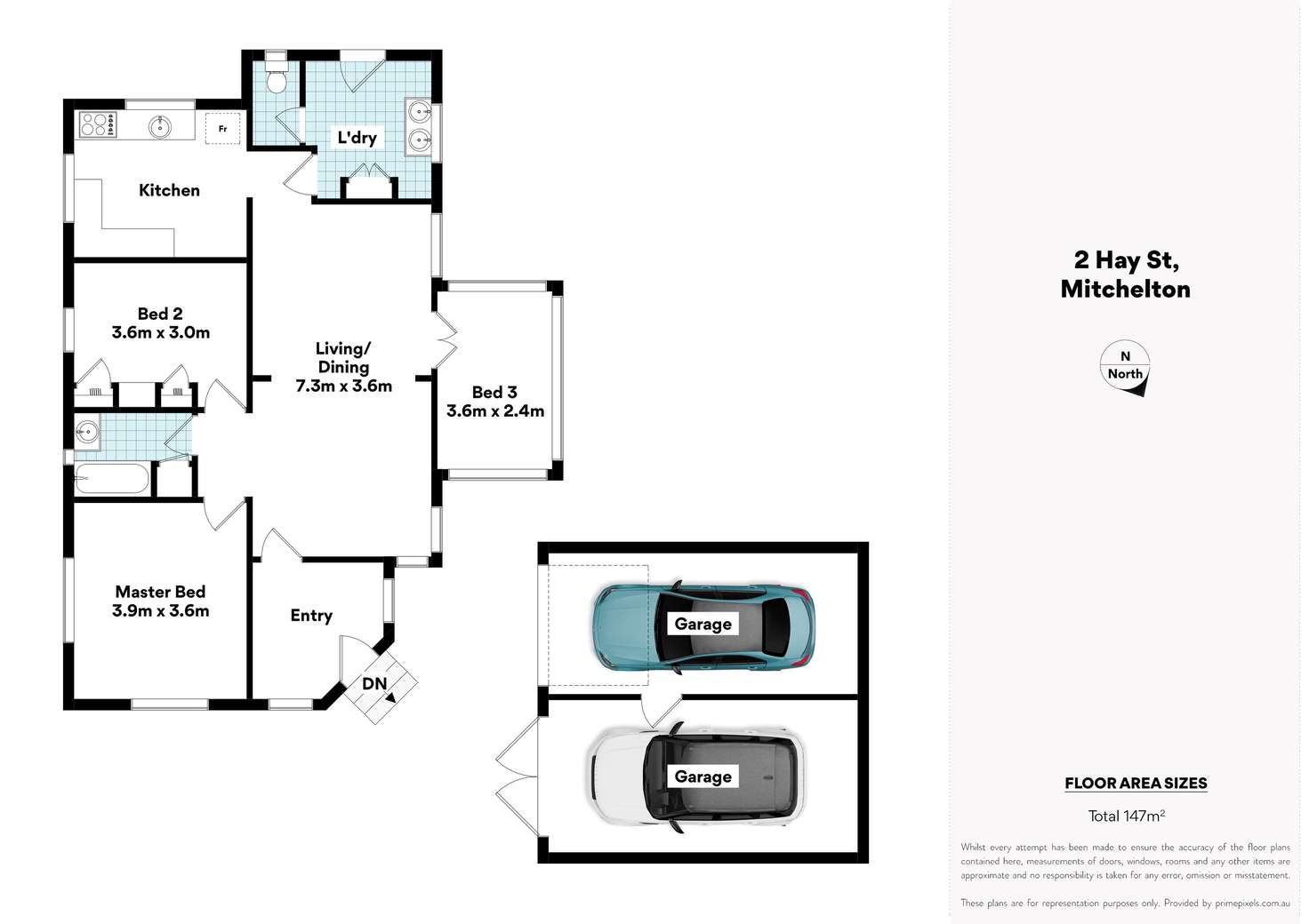 Floorplan of Homely house listing, 2 Hay Street, Mitchelton QLD 4053