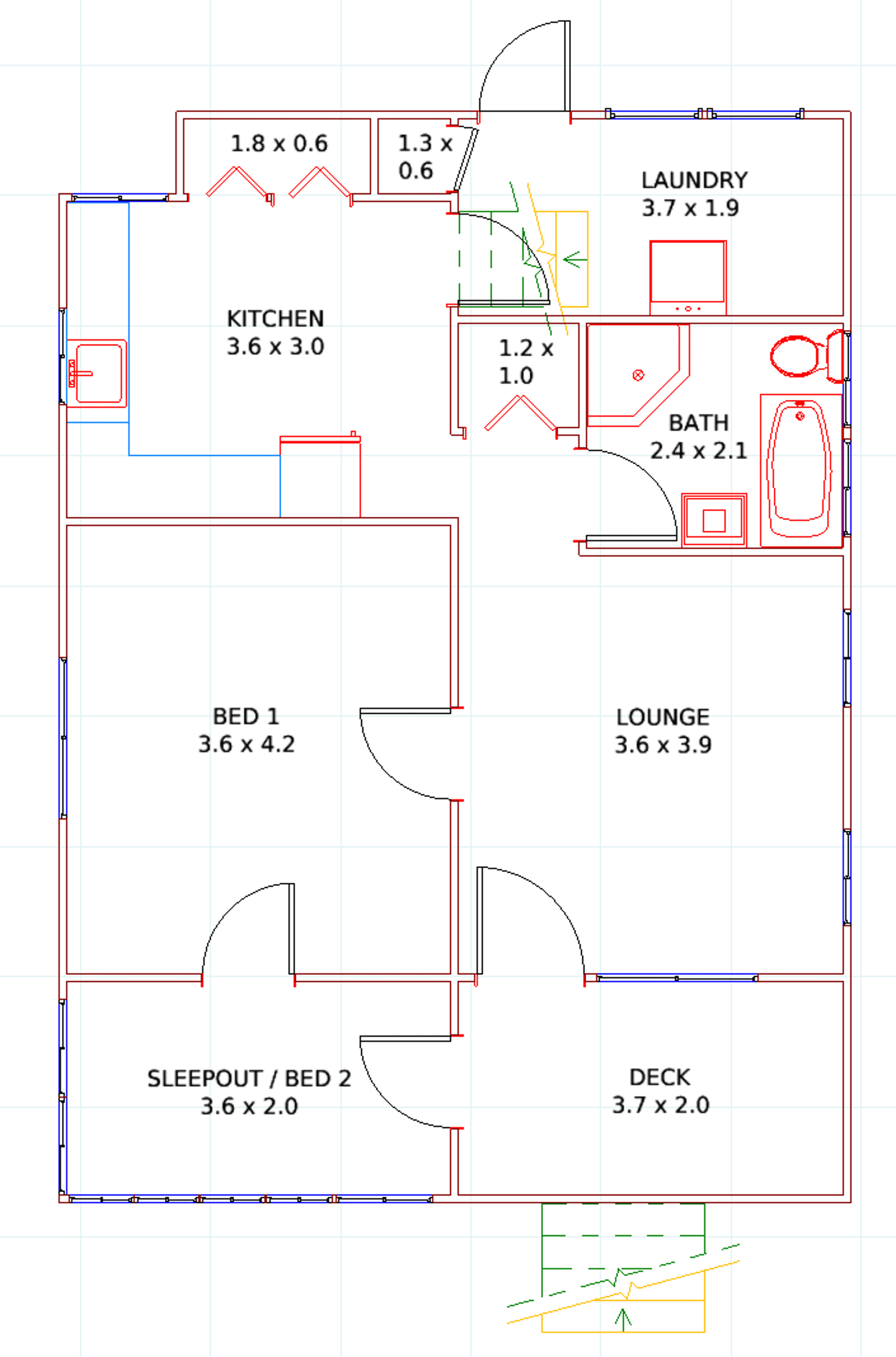 Floorplan of Homely house listing, 12 Gizerah Street, Mitchelton QLD 4053