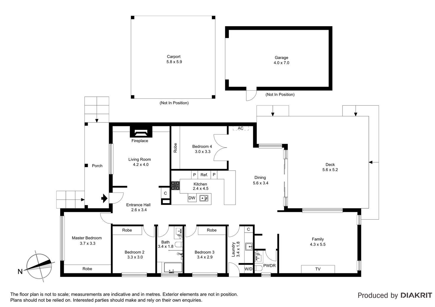 Floorplan of Homely house listing, 25 Pearce Street, Crib Point VIC 3919