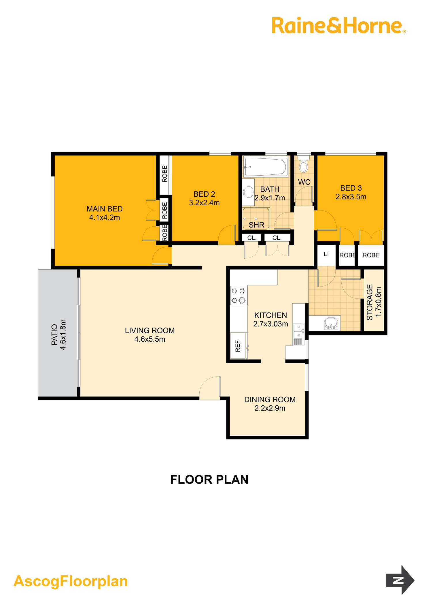 Floorplan of Homely unit listing, 2/37 Ascog Terrace, Toowong QLD 4066