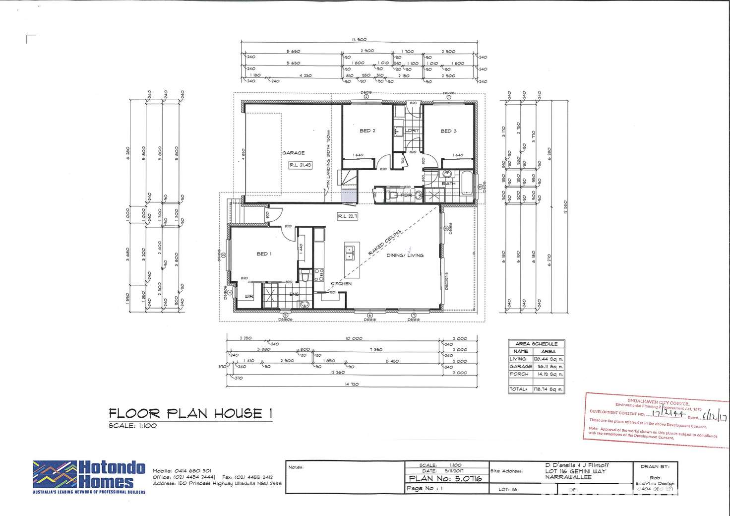 Floorplan of Homely house listing, 23A Gemini Way, Narrawallee NSW 2539
