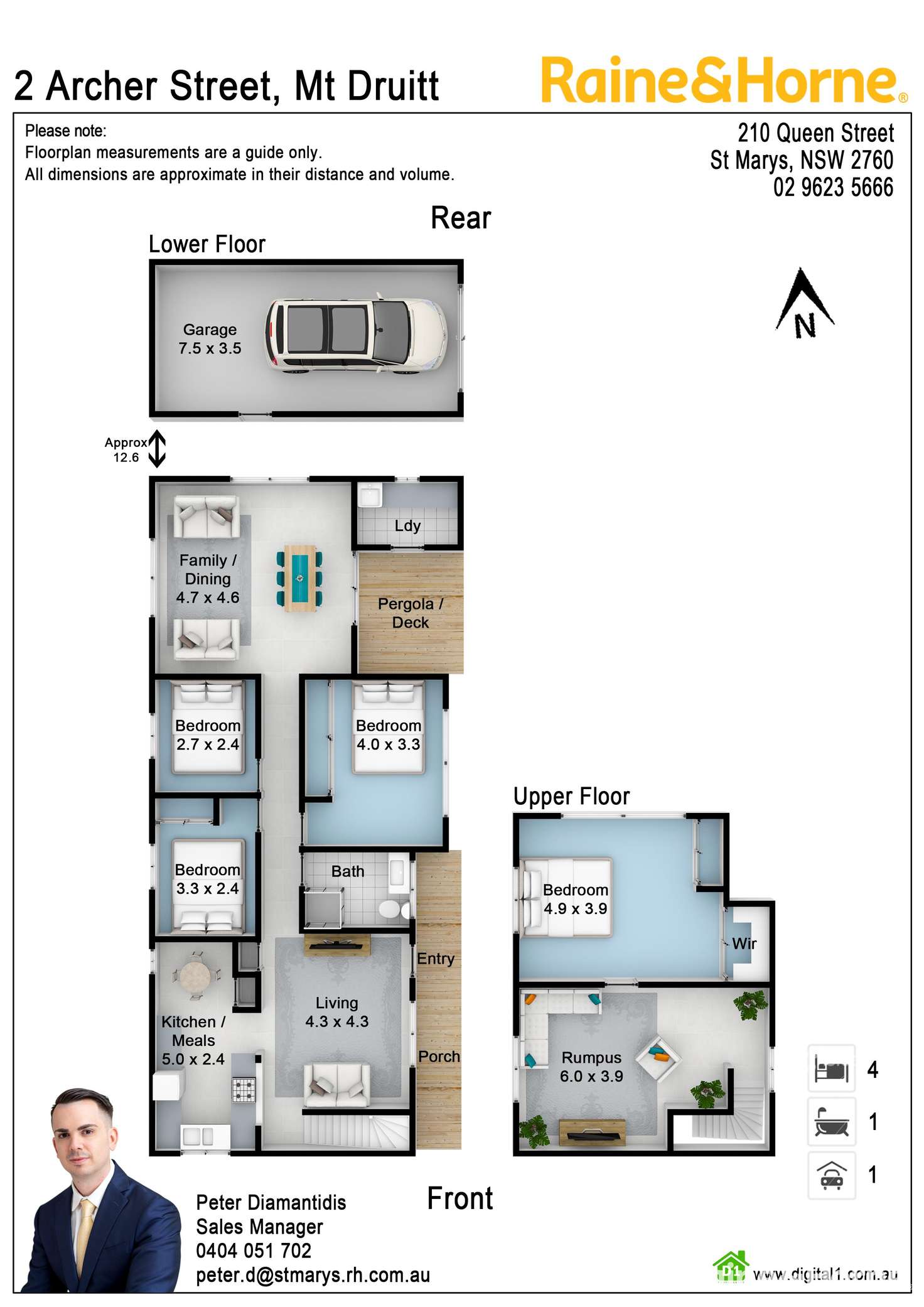 Floorplan of Homely house listing, 2 Archer Street, Mount Druitt NSW 2770