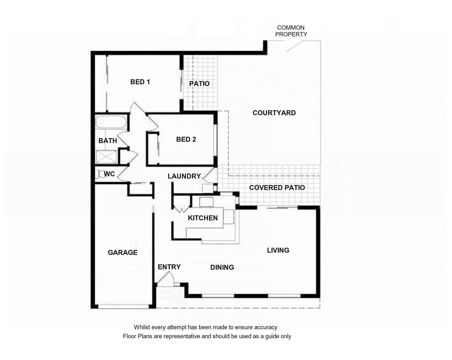 Floorplan of Homely apartment listing, 17/126 Frasers Road, Mitchelton QLD 4053