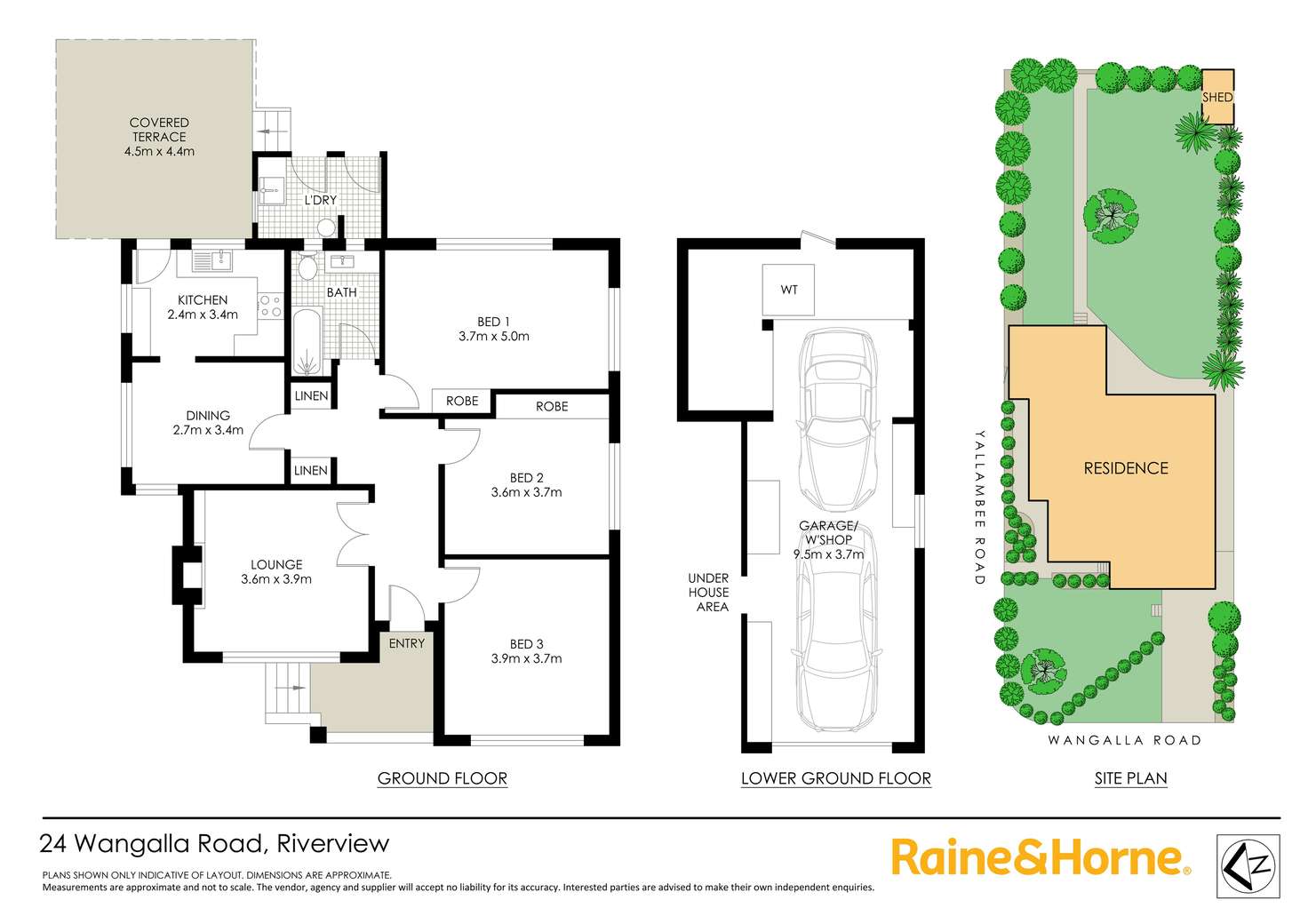 Floorplan of Homely house listing, 24 Wangalla Road, Riverview NSW 2066