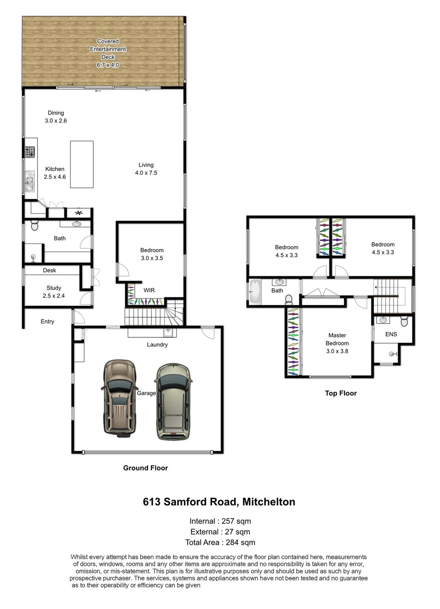 Floorplan of Homely house listing, 613 Samford Road, Mitchelton QLD 4053