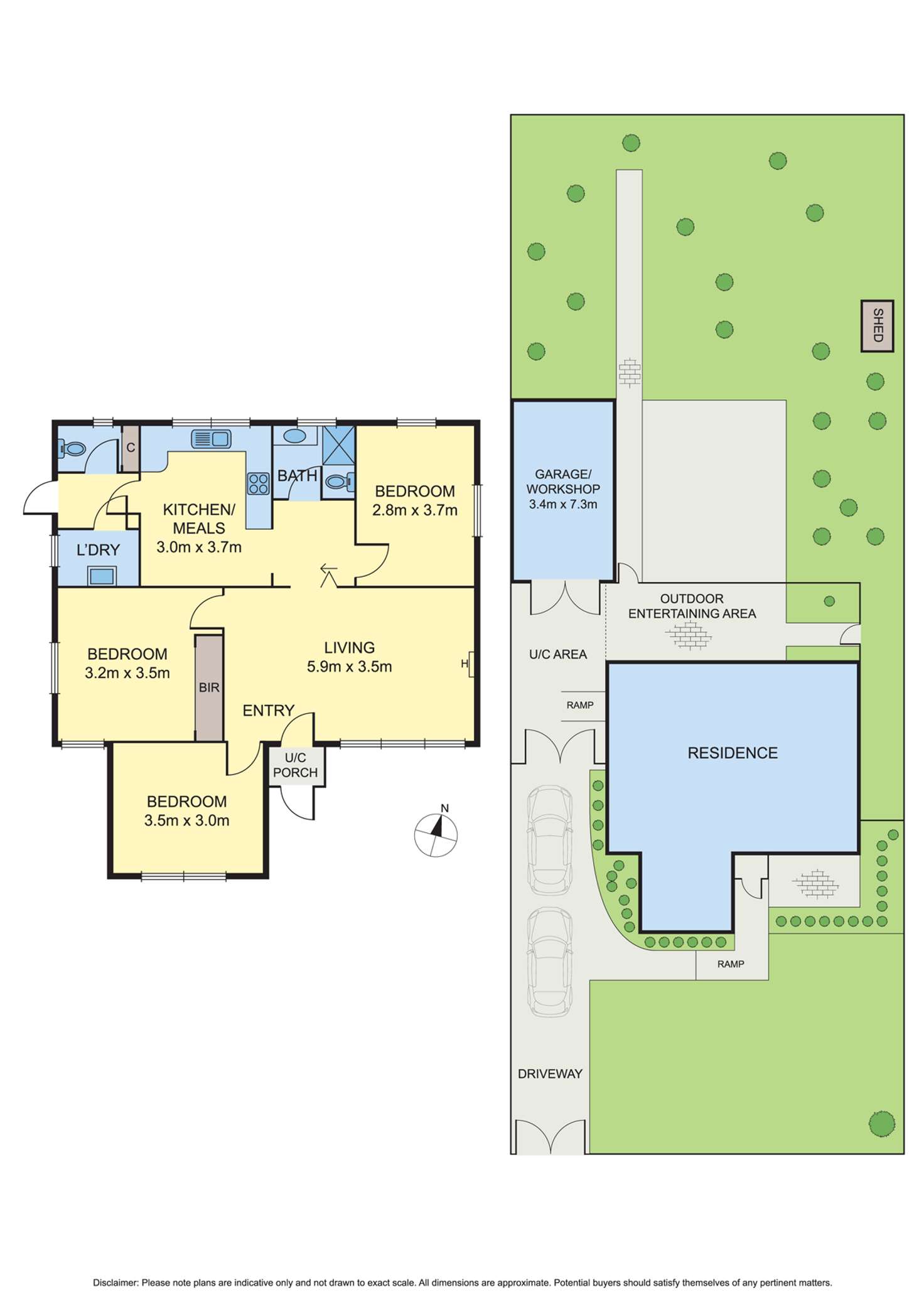 Floorplan of Homely house listing, 68 Maher Road, Laverton VIC 3028