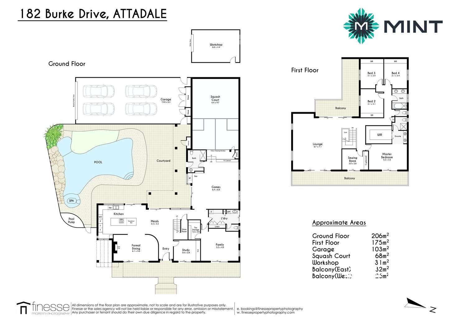 Floorplan of Homely house listing, 182 Burke Drive, Attadale WA 6156