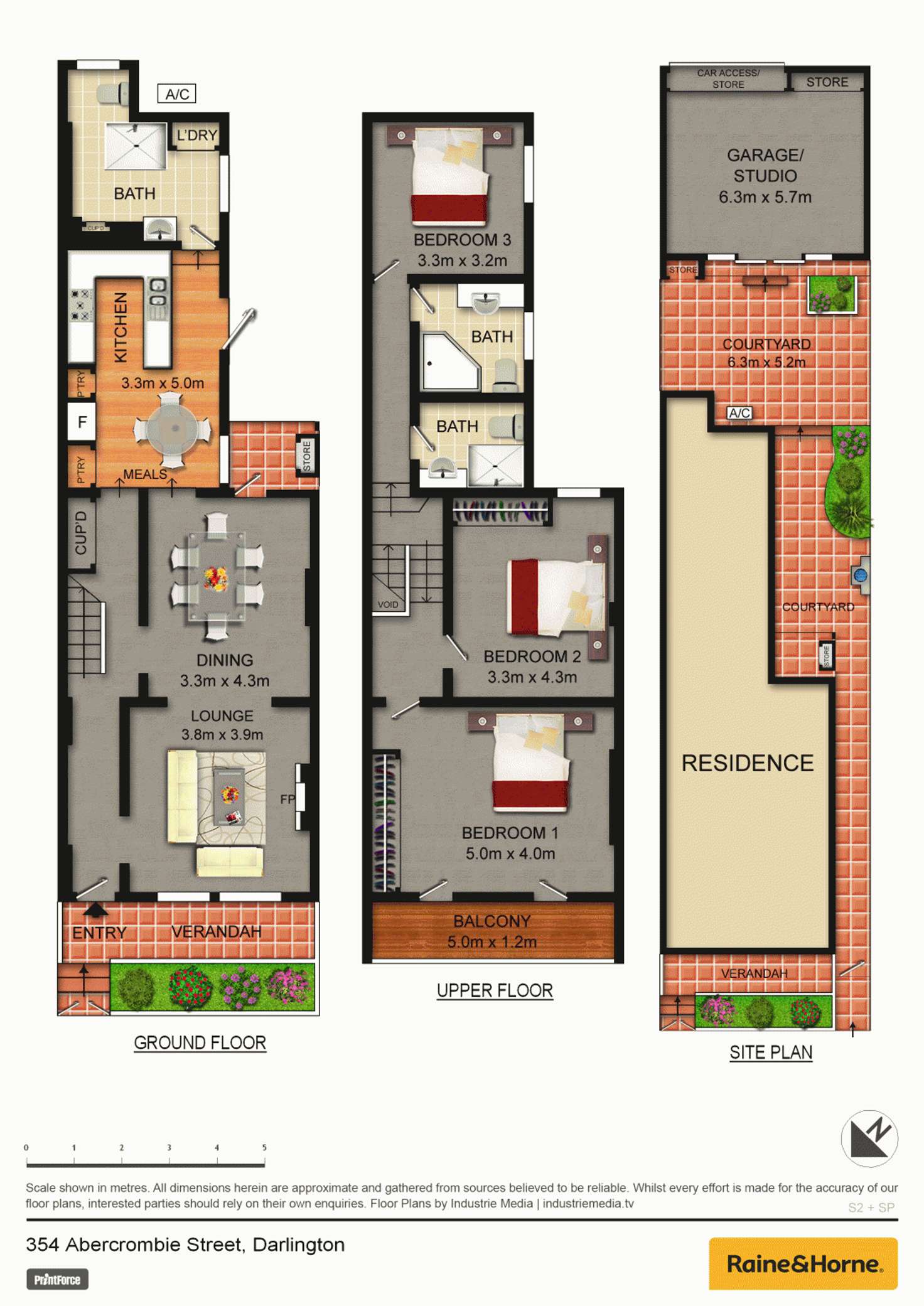 Floorplan of Homely house listing, 354 Abercrombie Street, Darlington NSW 2008