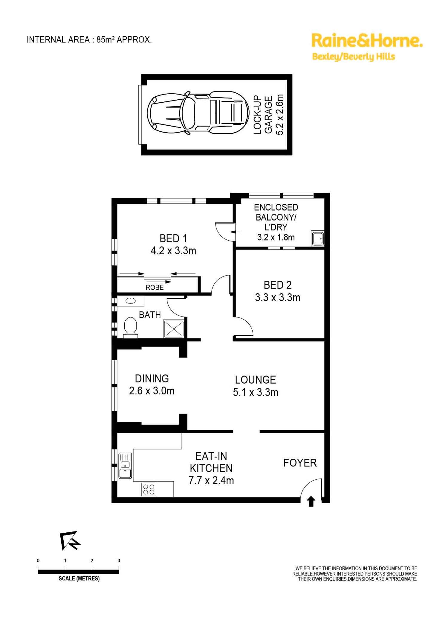 Floorplan of Homely apartment listing, 1/39 Harrow Road, Bexley NSW 2207