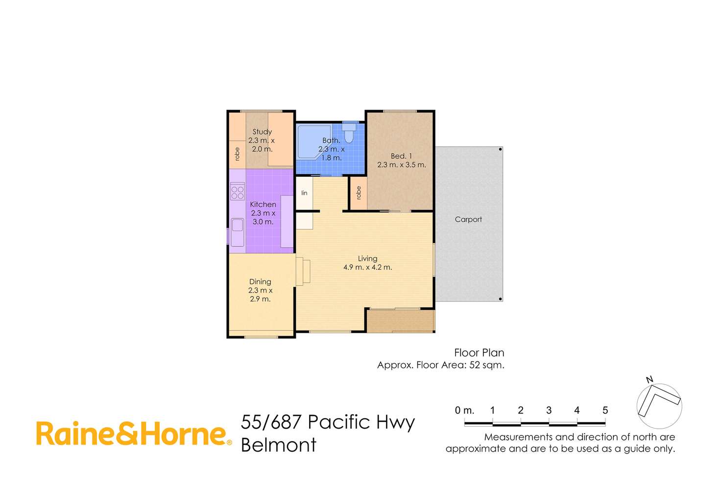 Floorplan of Homely house listing, 55/687 Pacific Highway, Belmont NSW 2280