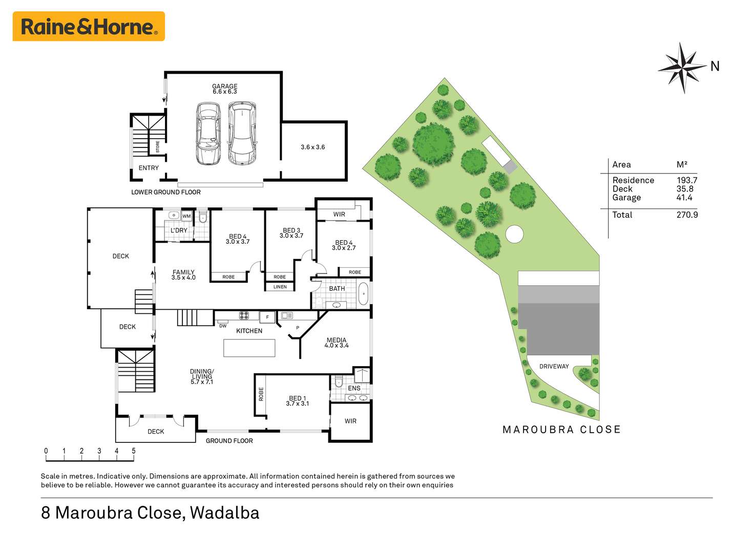 Floorplan of Homely house listing, 8 Maroubra Close, Wadalba NSW 2259
