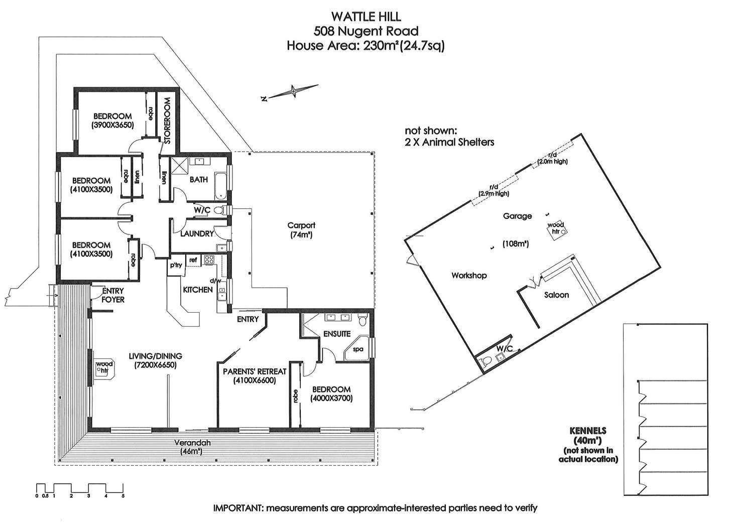 Floorplan of Homely house listing, 508 Nugent Road, Wattle Hill TAS 7172