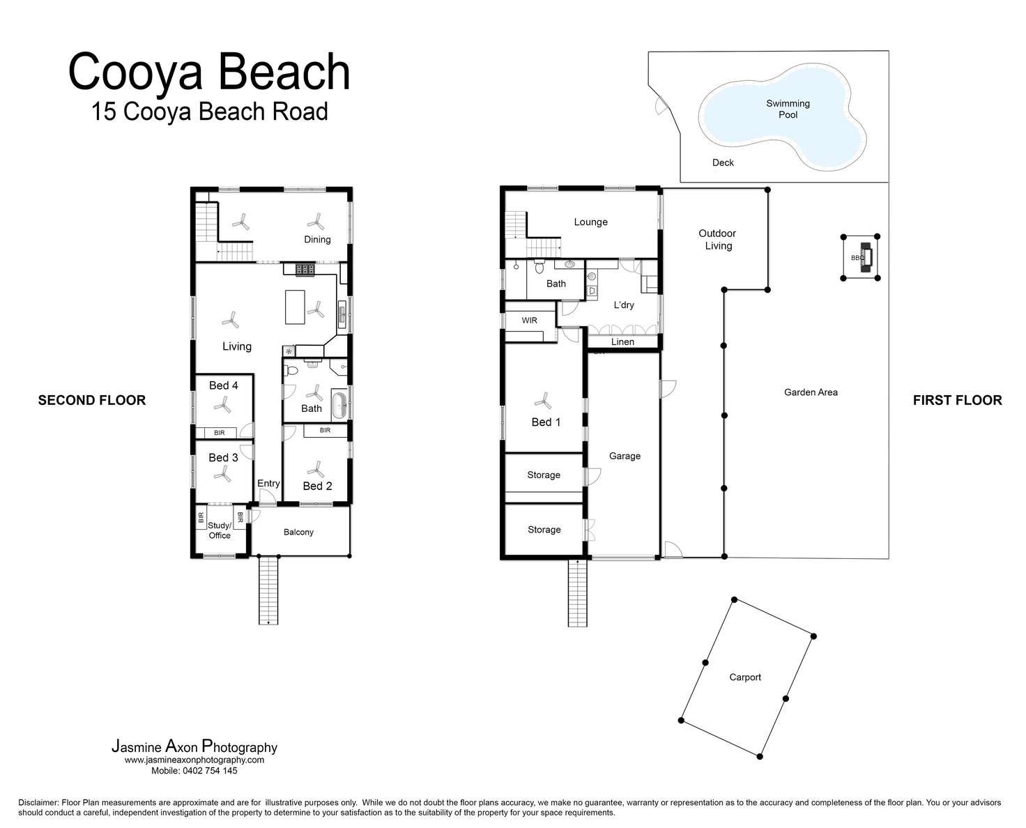 Floorplan of Homely house listing, 15 Cooya Beach Road, Cooya Beach QLD 4873