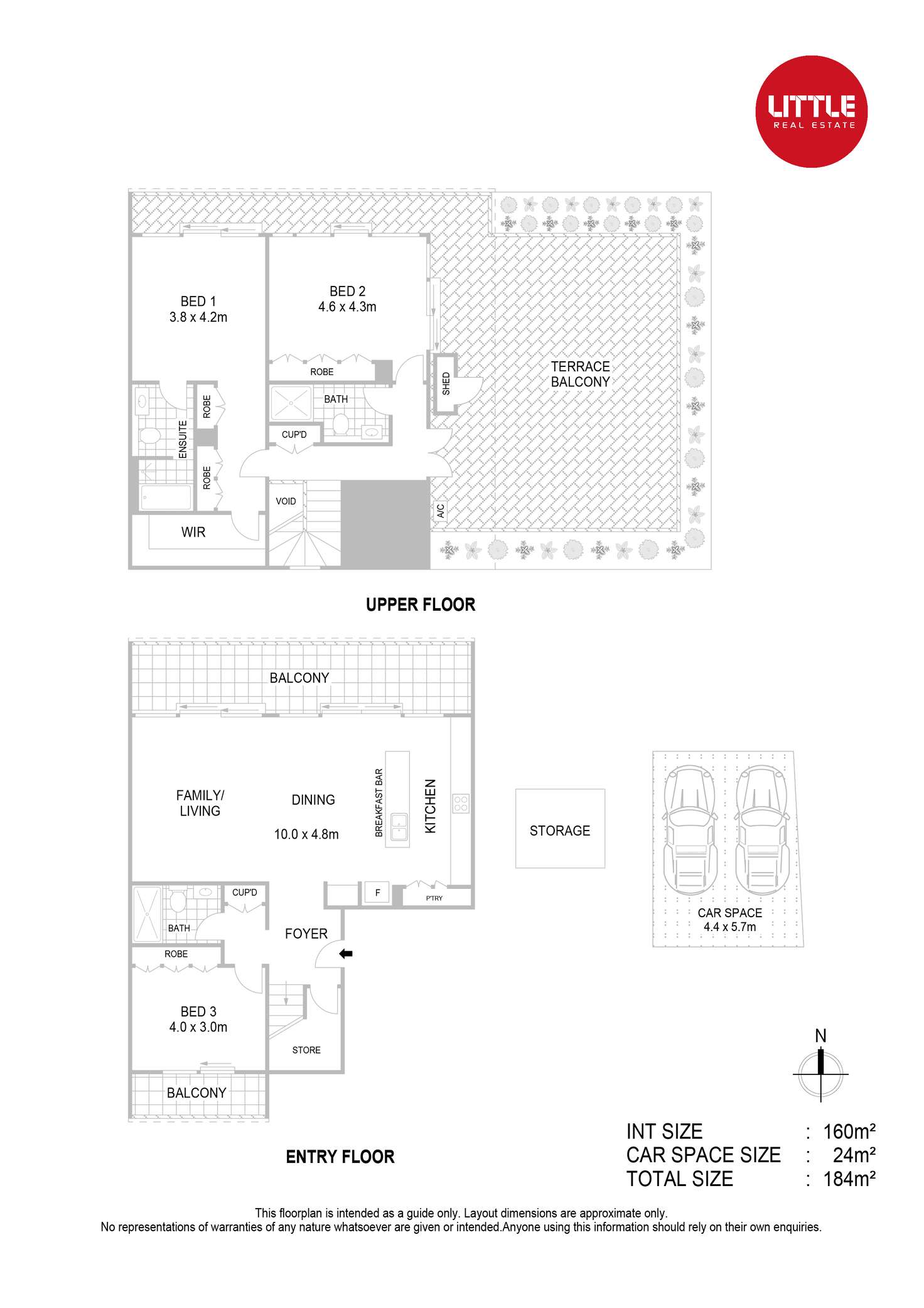 Floorplan of Homely apartment listing, 23/8 Allen Street, Waterloo NSW 2017