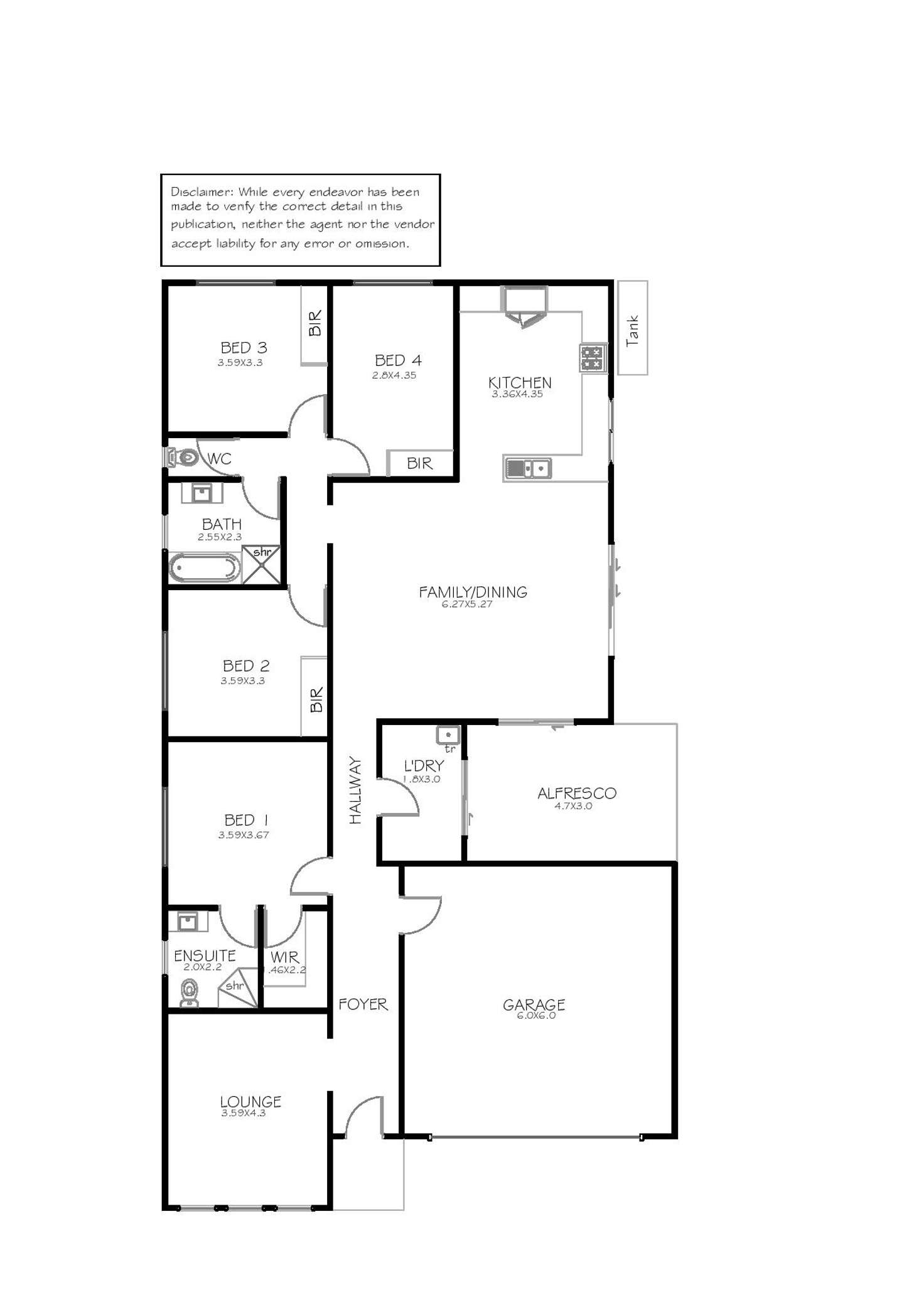 Floorplan of Homely house listing, 16 Rockdale Boulevard, Port Lincoln SA 5606