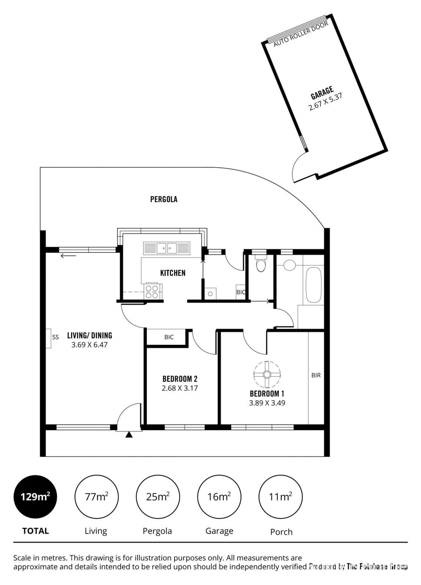 Floorplan of Homely unit listing, 13/26-30 Richards Drive, Morphett Vale SA 5162