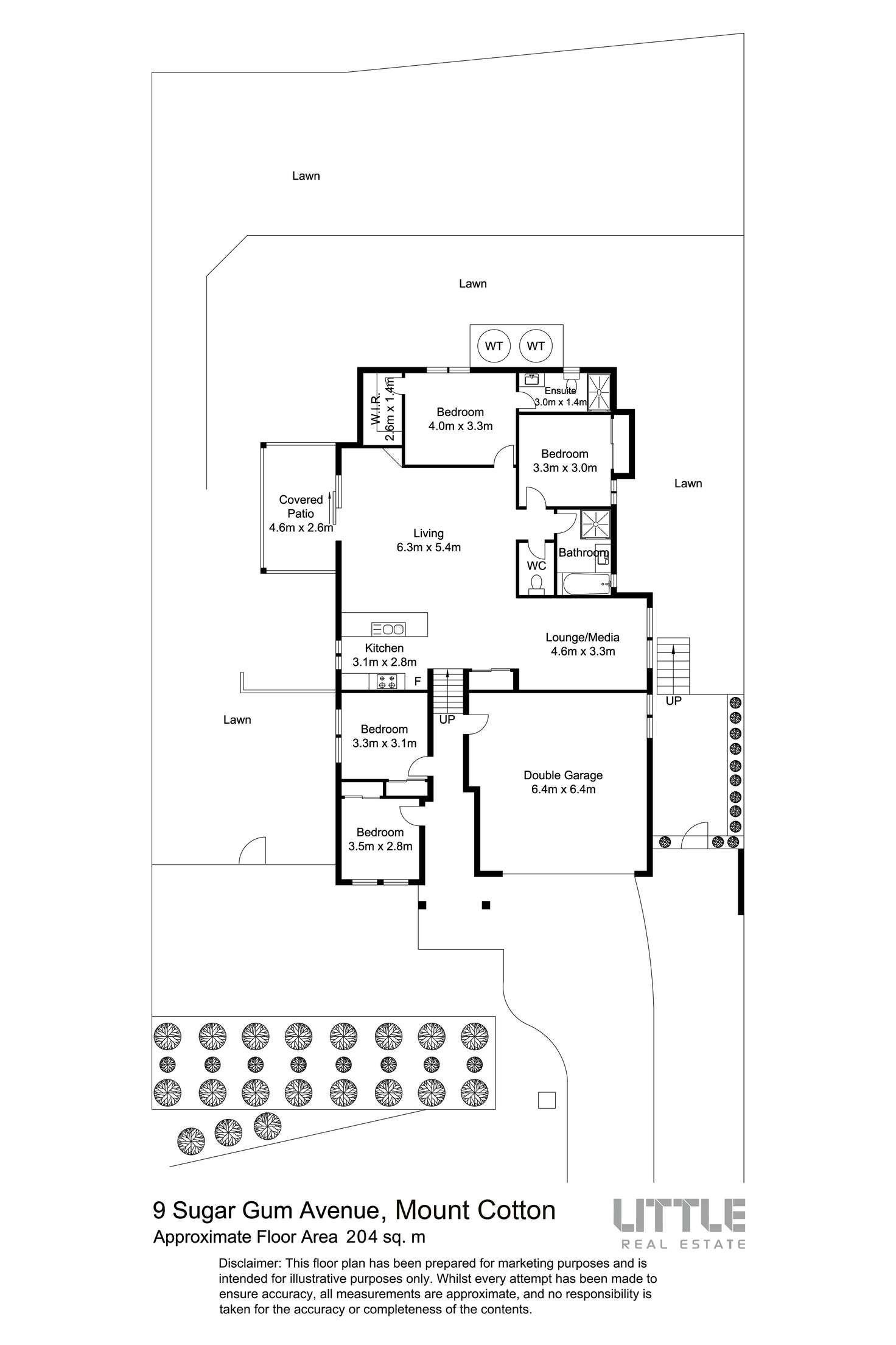 Floorplan of Homely house listing, 9 Sugargum Avenue, Mount Cotton QLD 4165
