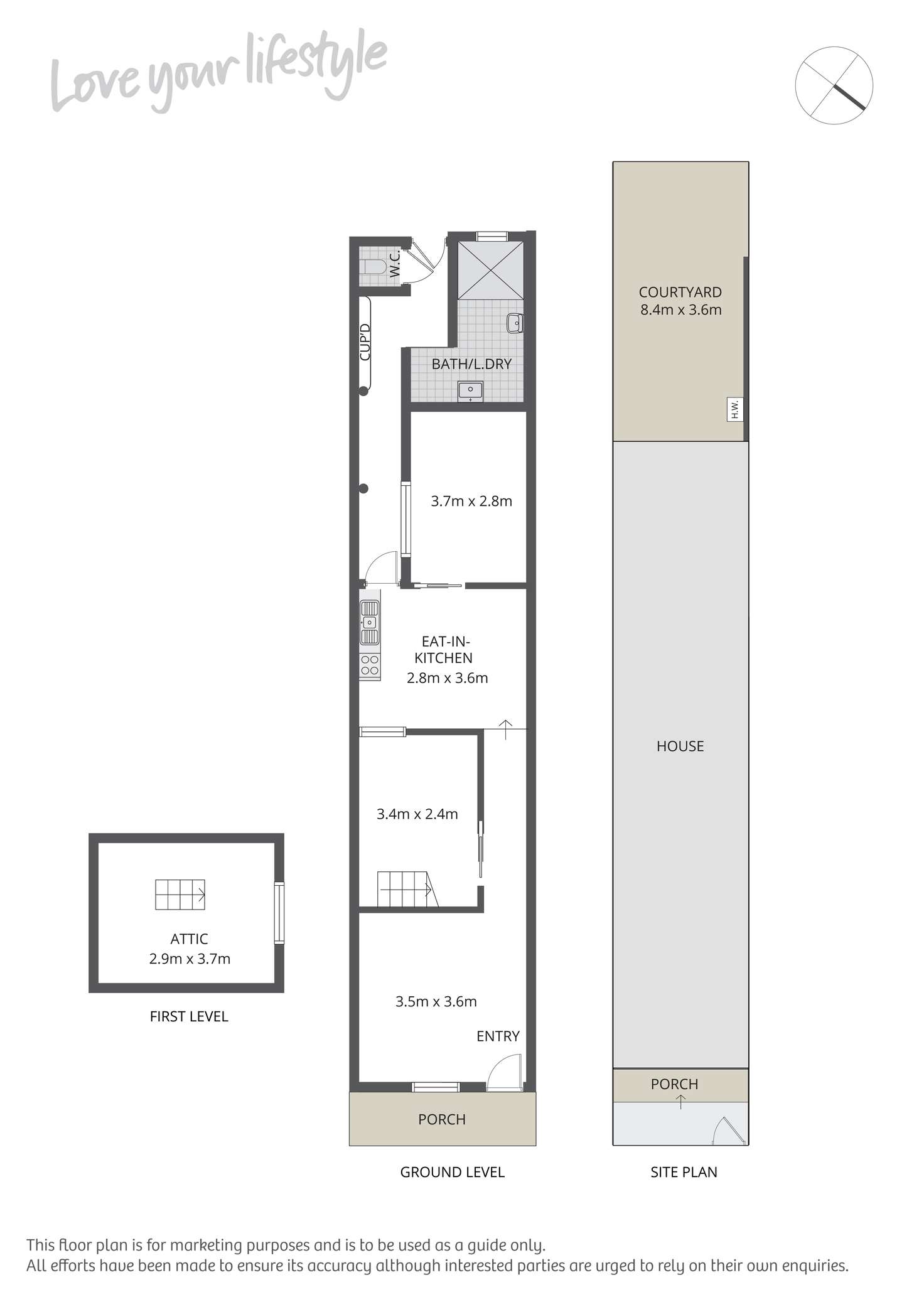 Floorplan of Homely house listing, 5 Devine Street, Erskineville NSW 2043