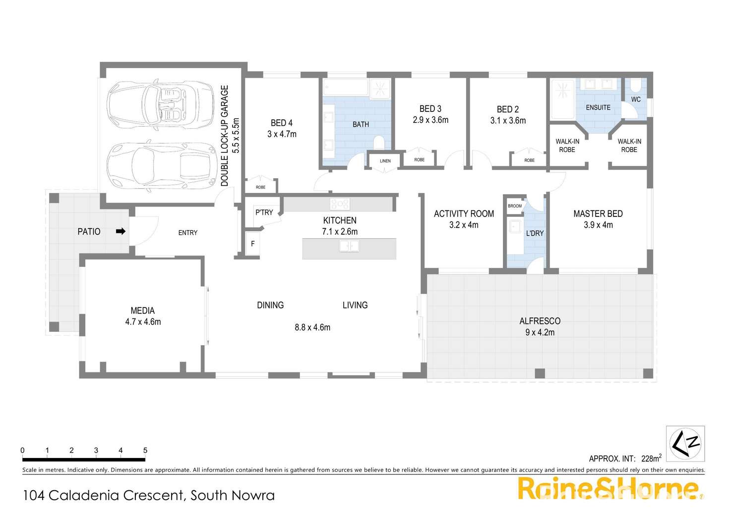 Floorplan of Homely house listing, 104 Caladenia Crescent, South Nowra NSW 2541