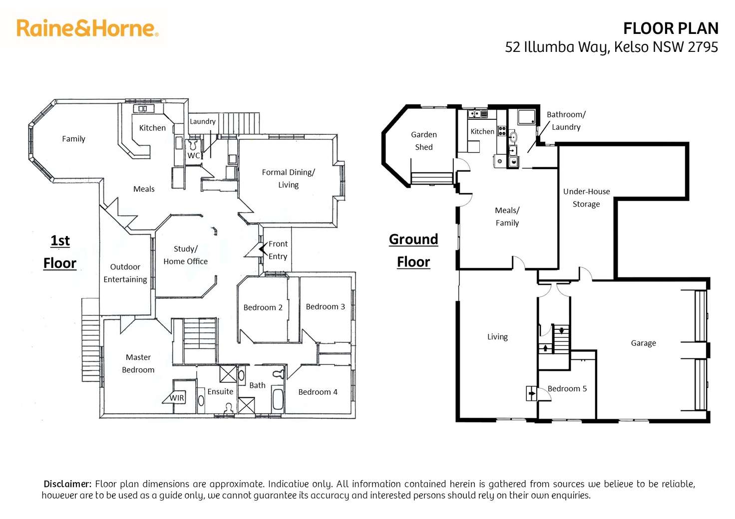 Floorplan of Homely house listing, 52 Ilumba Way, Kelso NSW 2795