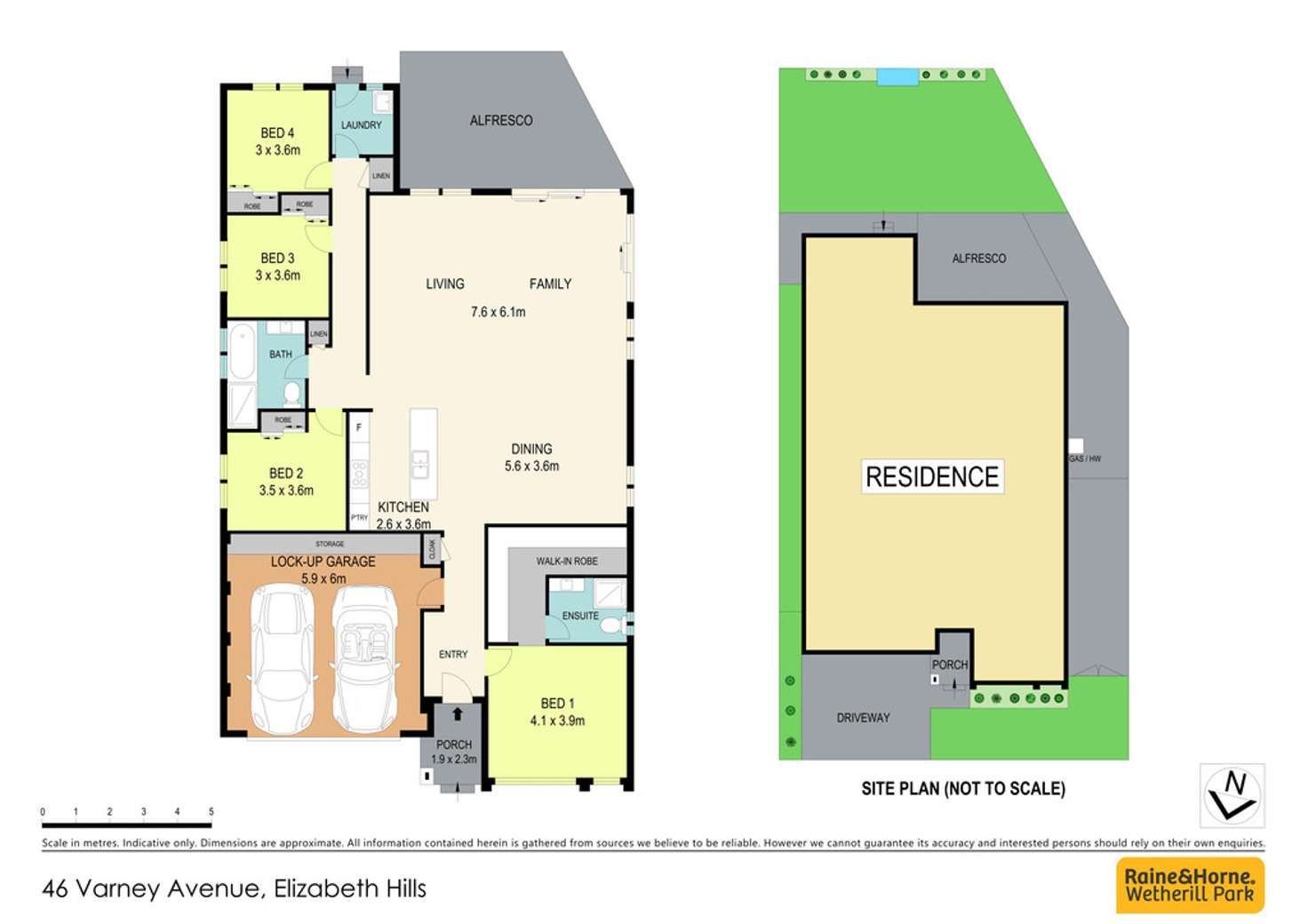 Floorplan of Homely house listing, 46 Varney Avenue, Elizabeth Hills NSW 2171