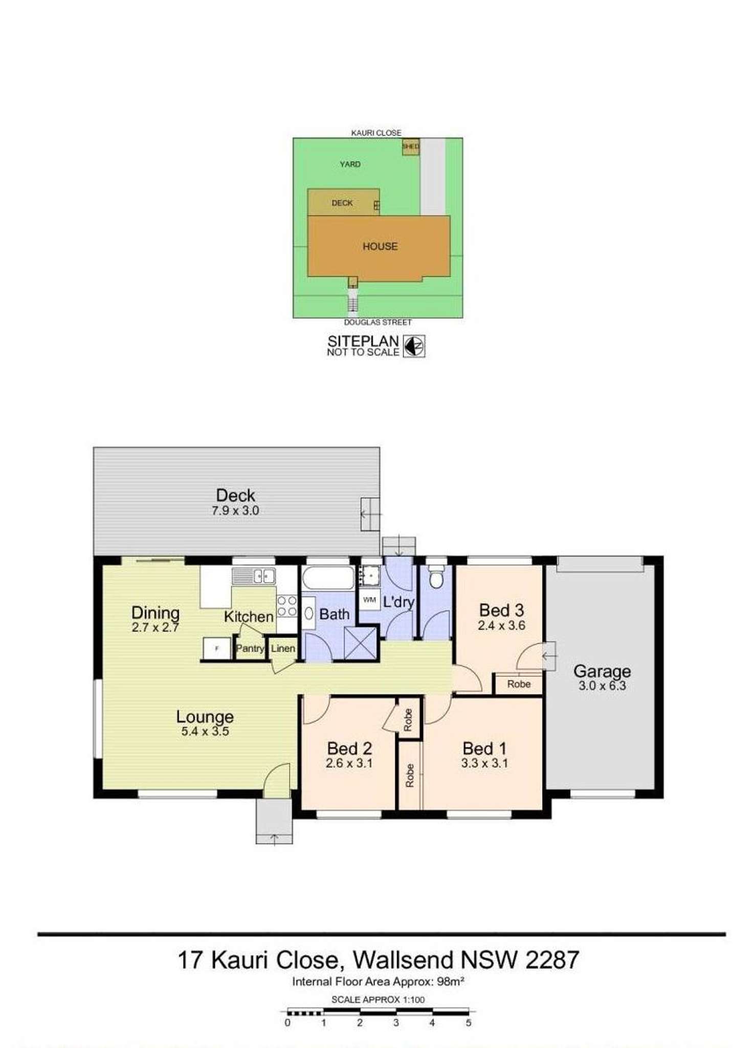 Floorplan of Homely house listing, 93 Douglas Street, Wallsend NSW 2287
