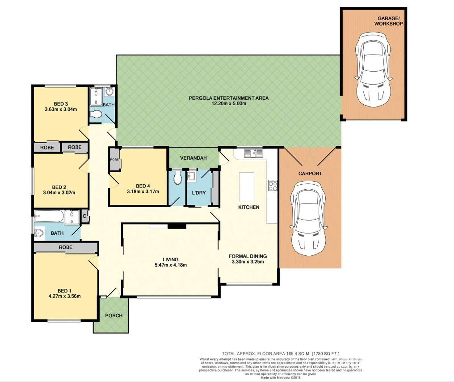 Floorplan of Homely house listing, 46 Stopford Road, Hove SA 5048