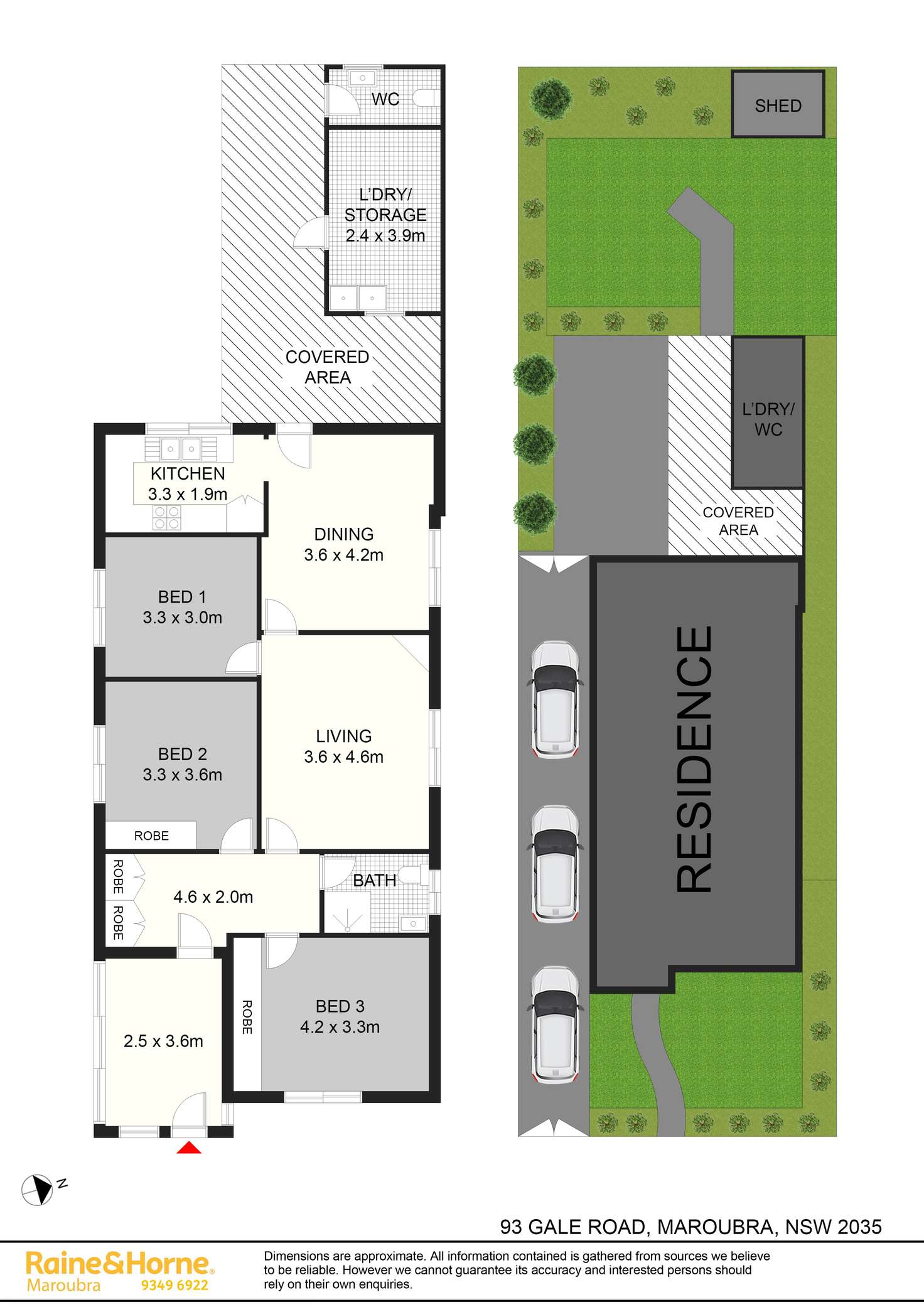 Floorplan of Homely house listing, 93 GALE ROAD, Maroubra NSW 2035