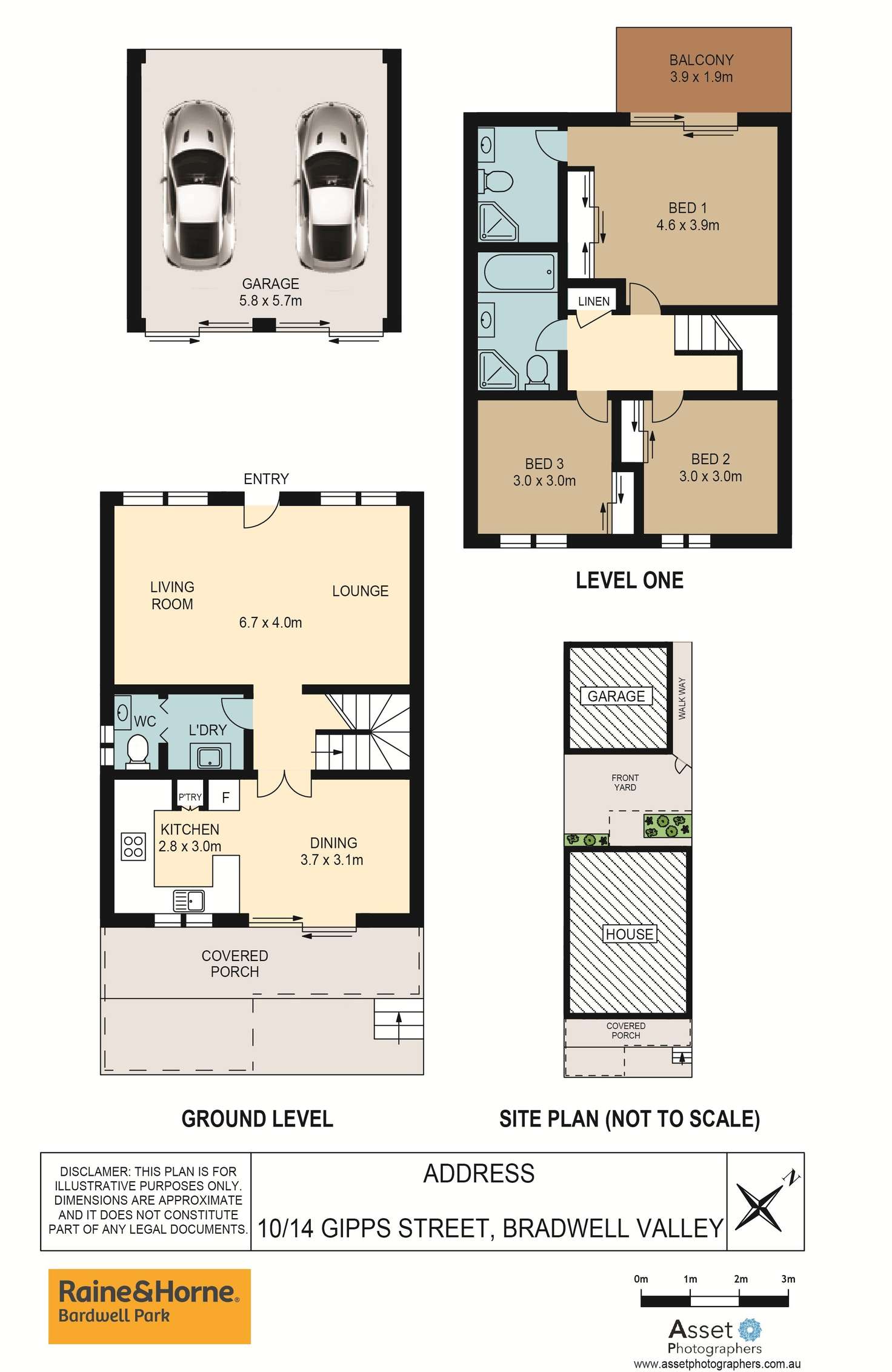 Floorplan of Homely villa listing, 10/14 Gipps Street, Bardwell Valley NSW 2207