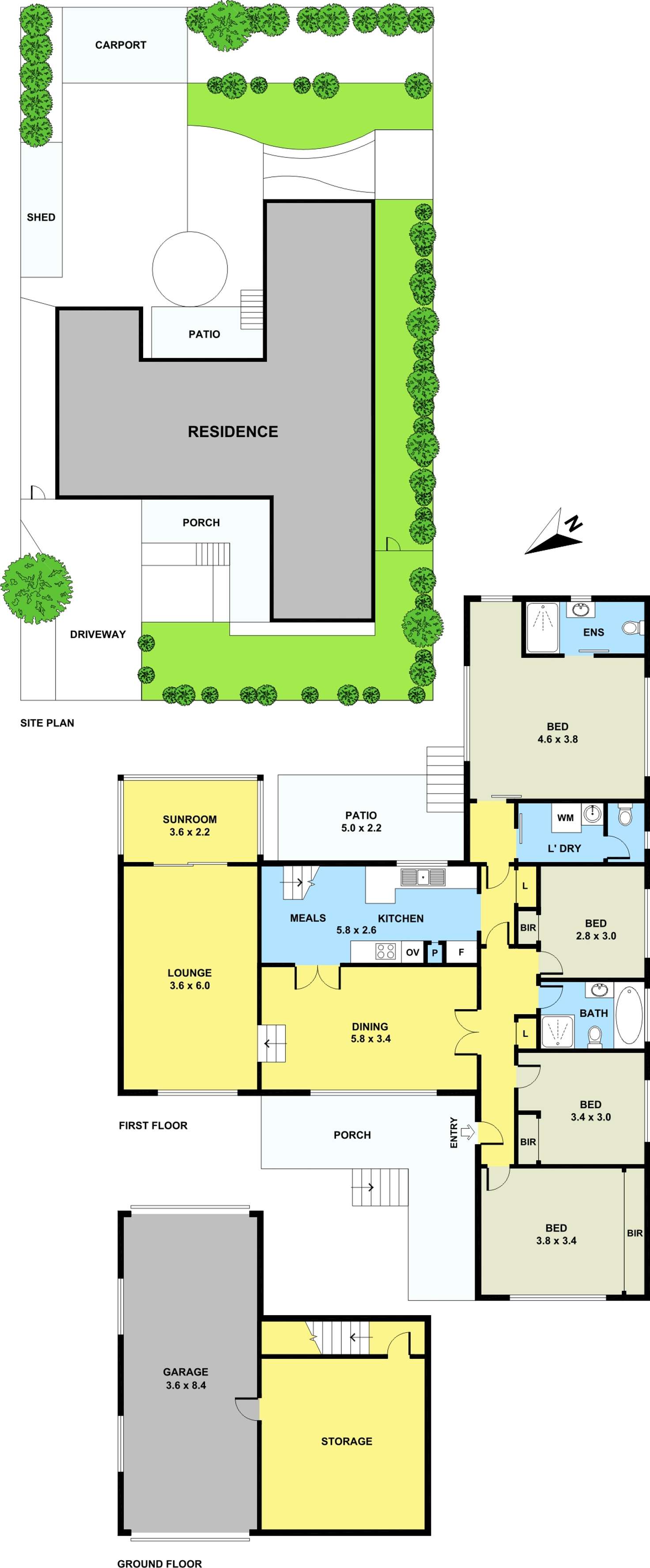 Floorplan of Homely house listing, 14 CHARLES STREET, Baulkham Hills NSW 2153