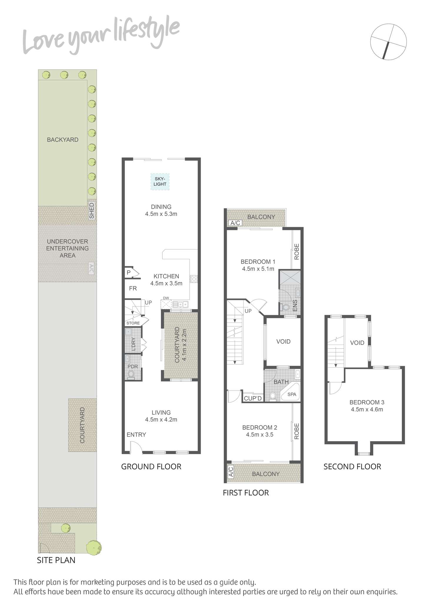 Floorplan of Homely house listing, 132A Camden Street, Enmore NSW 2042