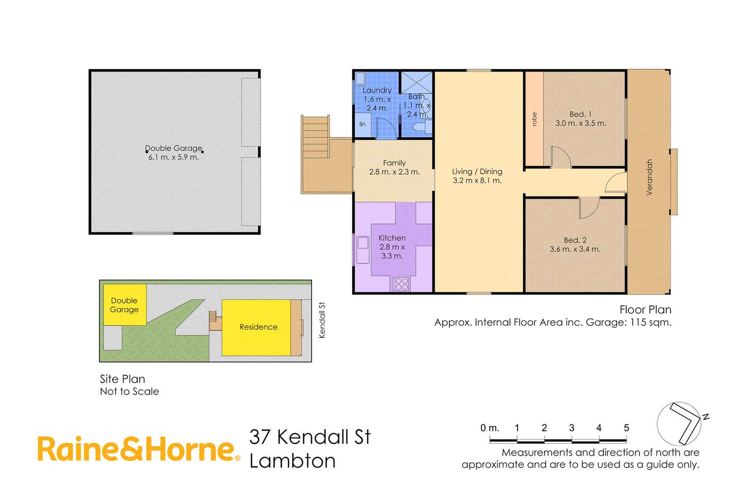 Floorplan of Homely house listing, 37 Kendall Street, Lambton NSW 2299